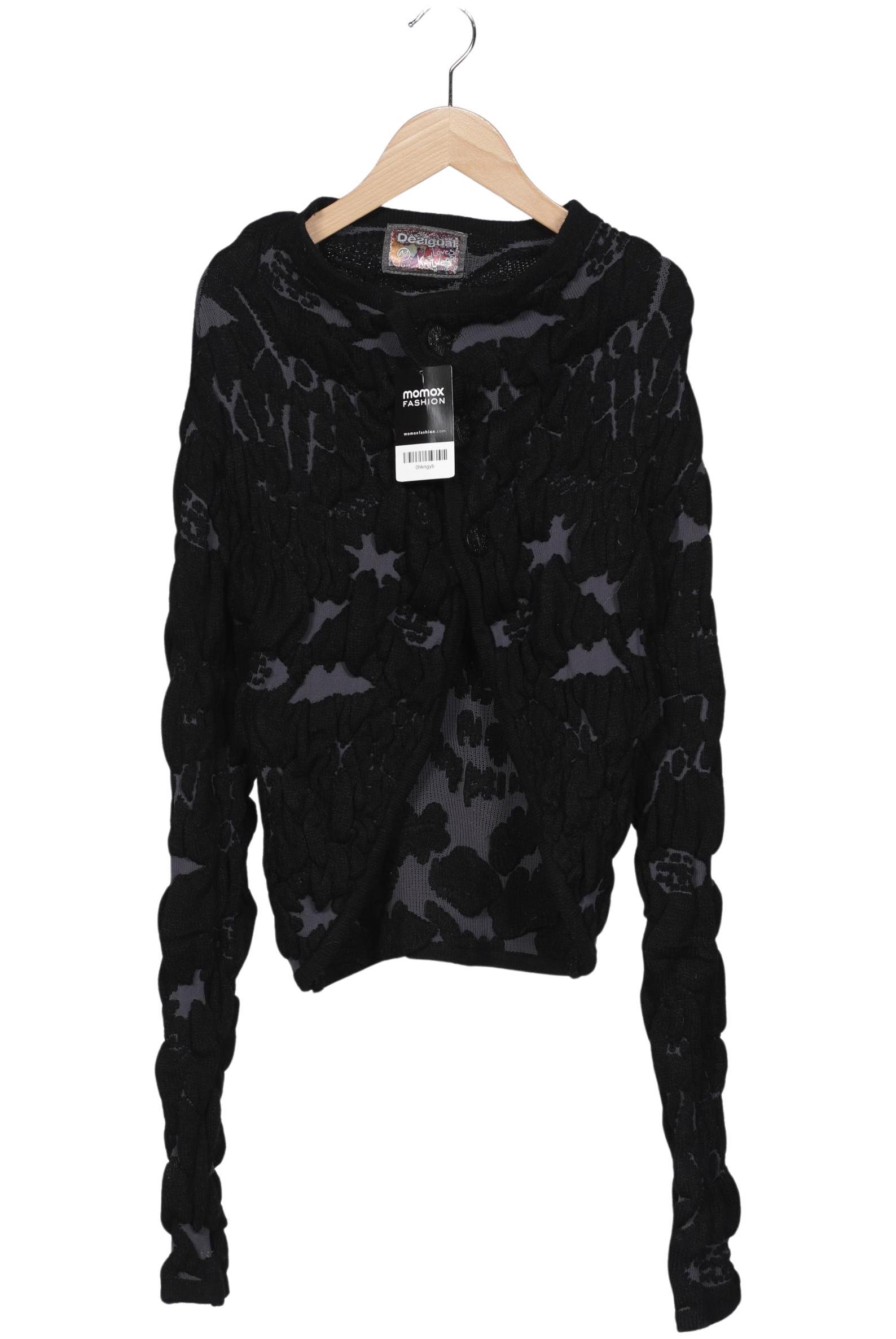 

Desigual Damen Strickjacke, schwarz, Gr. 38