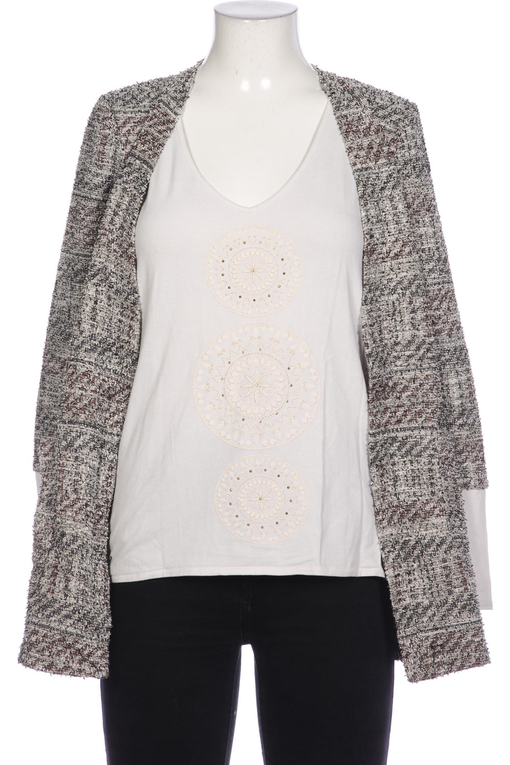 

Desigual Damen Strickjacke, beige, Gr. 42