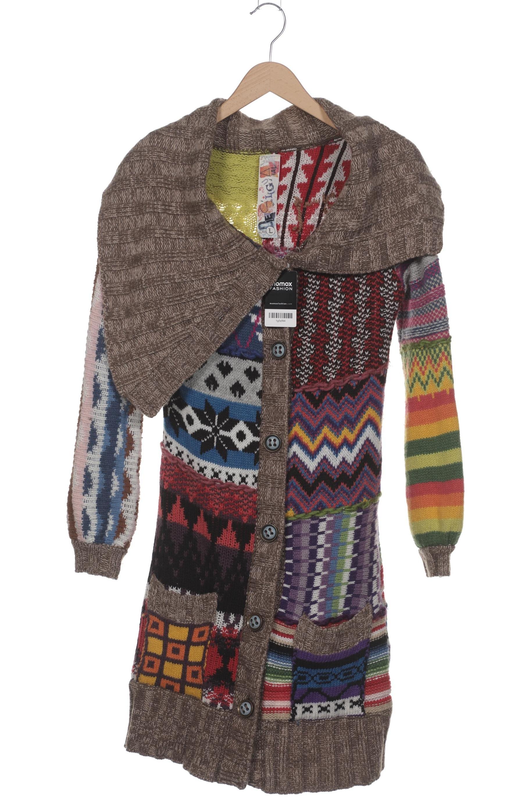 

Desigual Damen Strickjacke, braun, Gr. 42