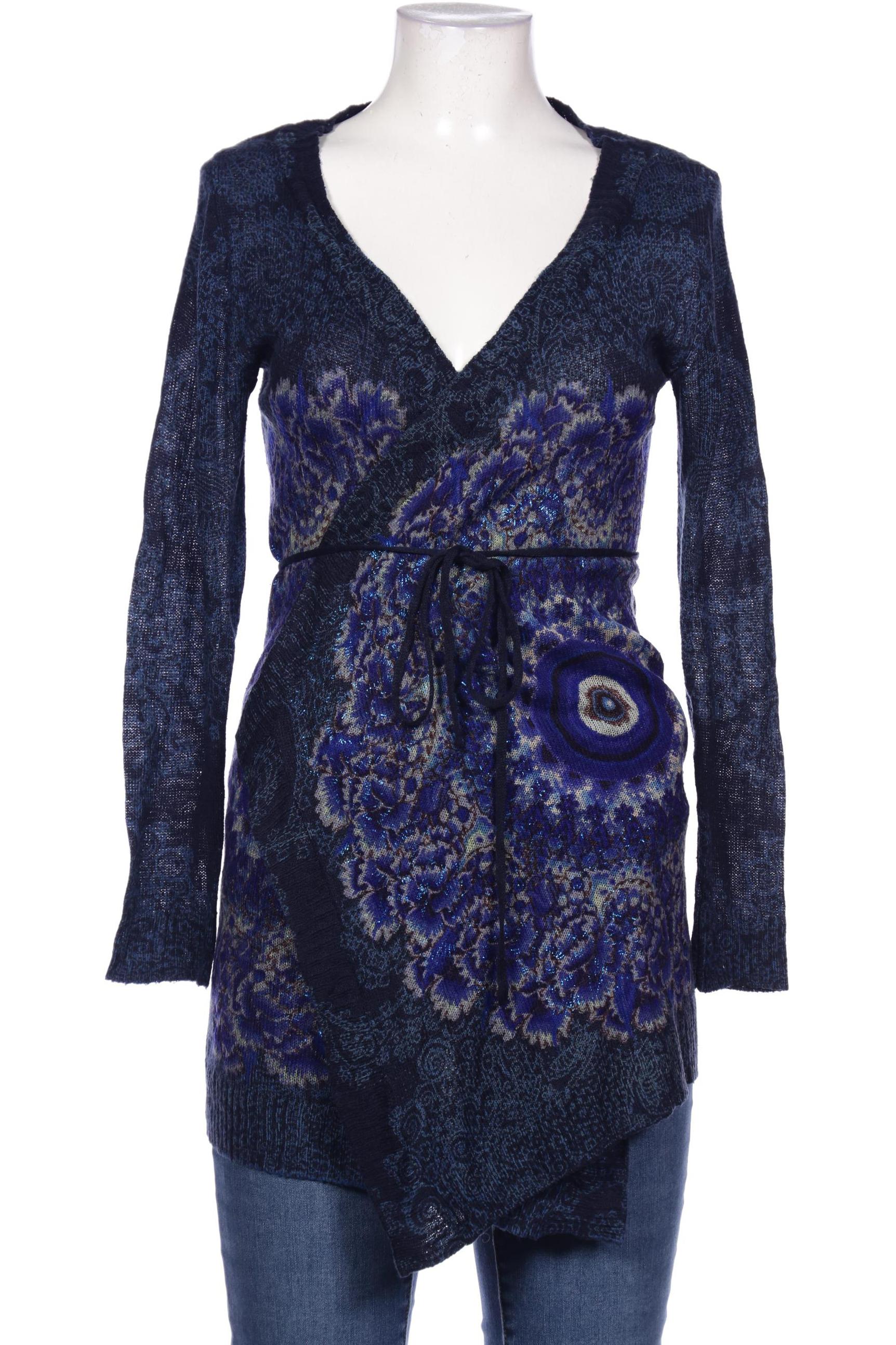 

Desigual Damen Strickjacke, marineblau, Gr. 38