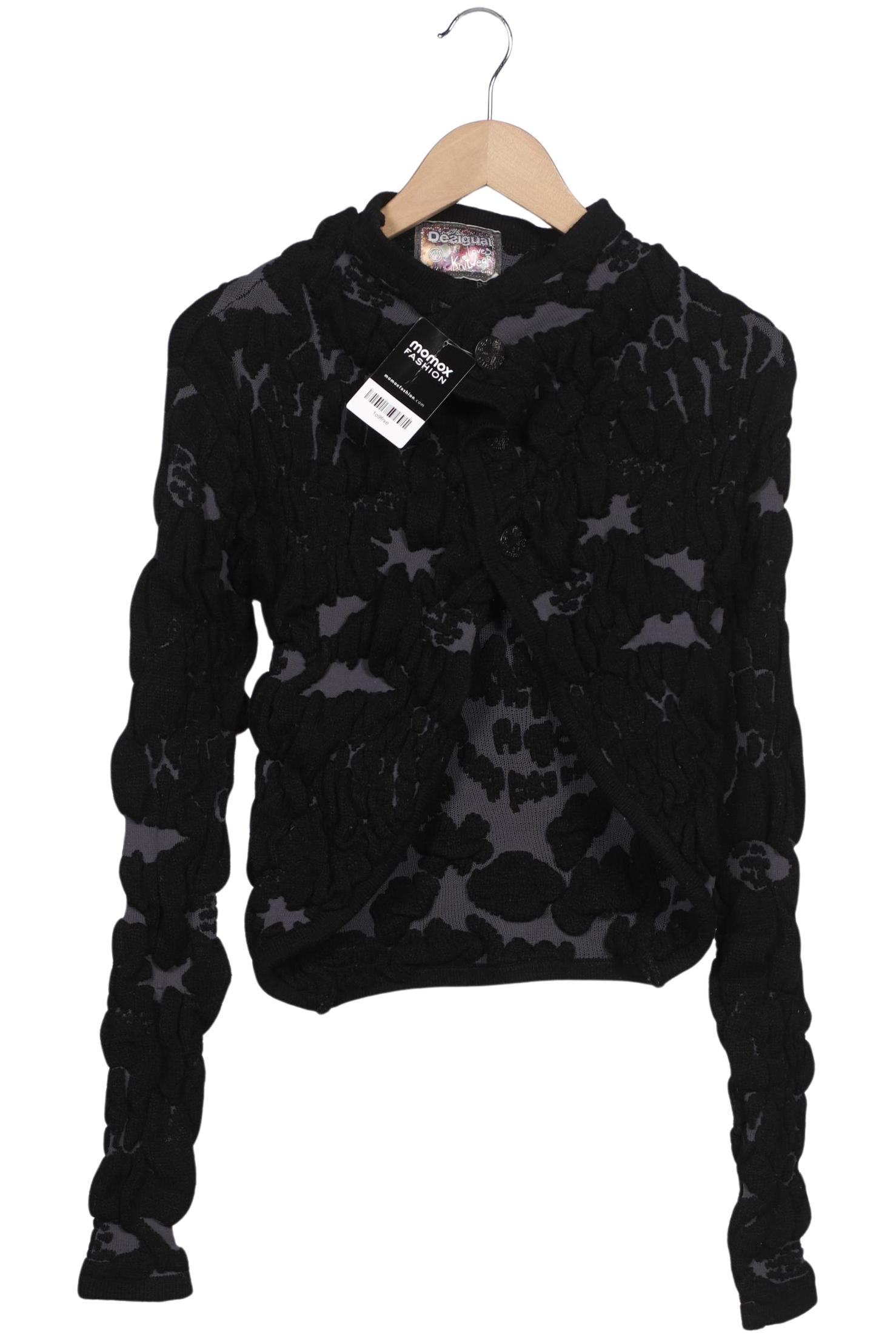 

Desigual Damen Strickjacke, schwarz, Gr. 38