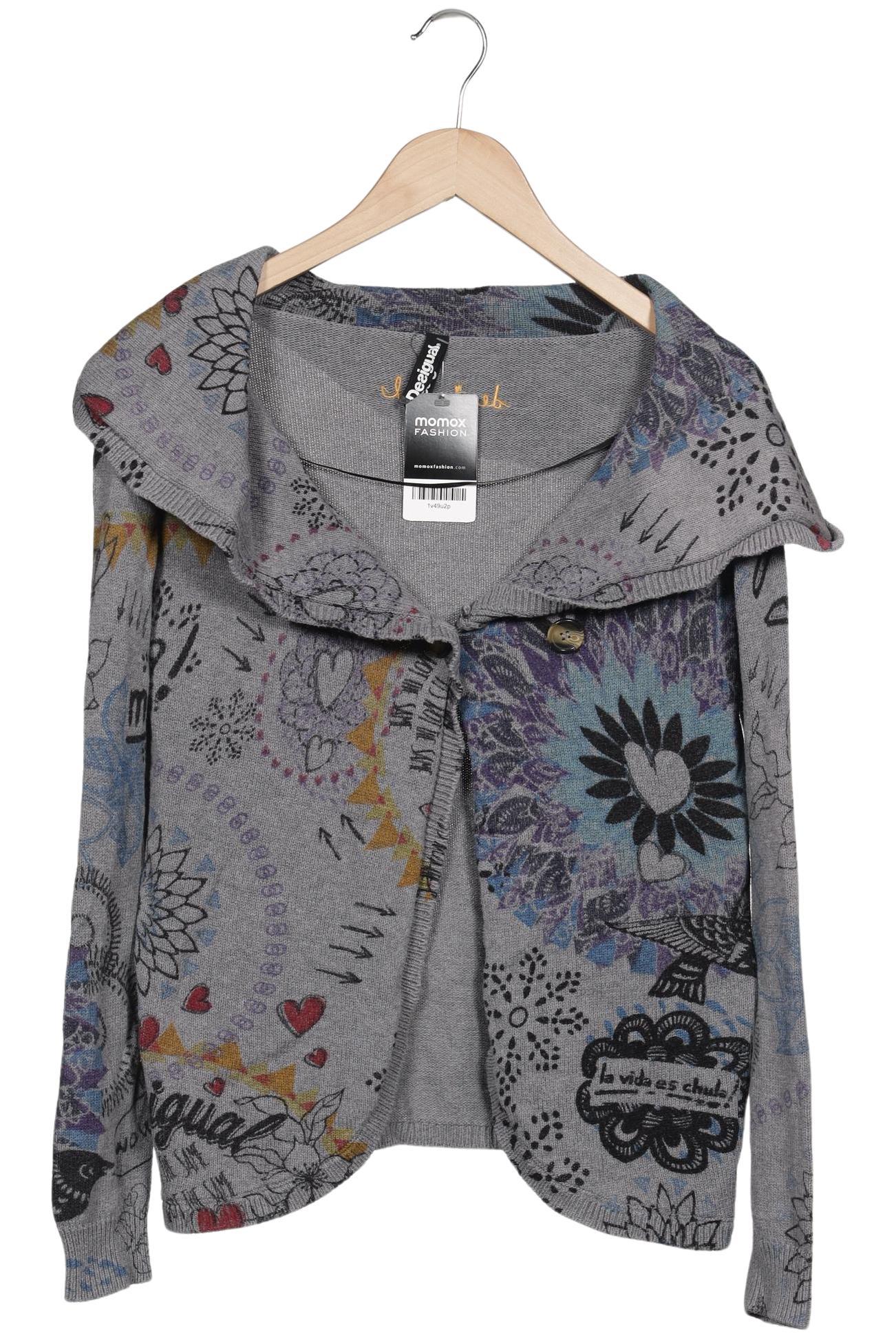 

Desigual Damen Strickjacke, grau, Gr. 36