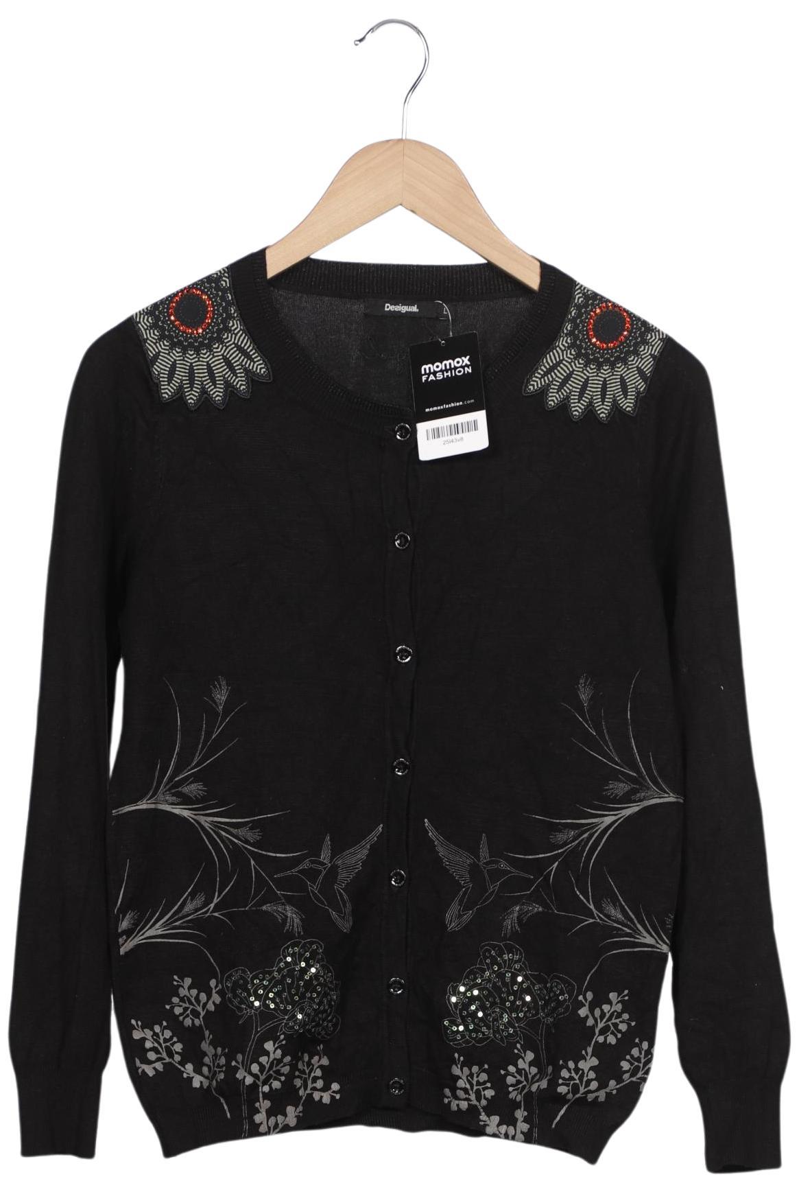 

Desigual Damen Strickjacke, schwarz, Gr. 42
