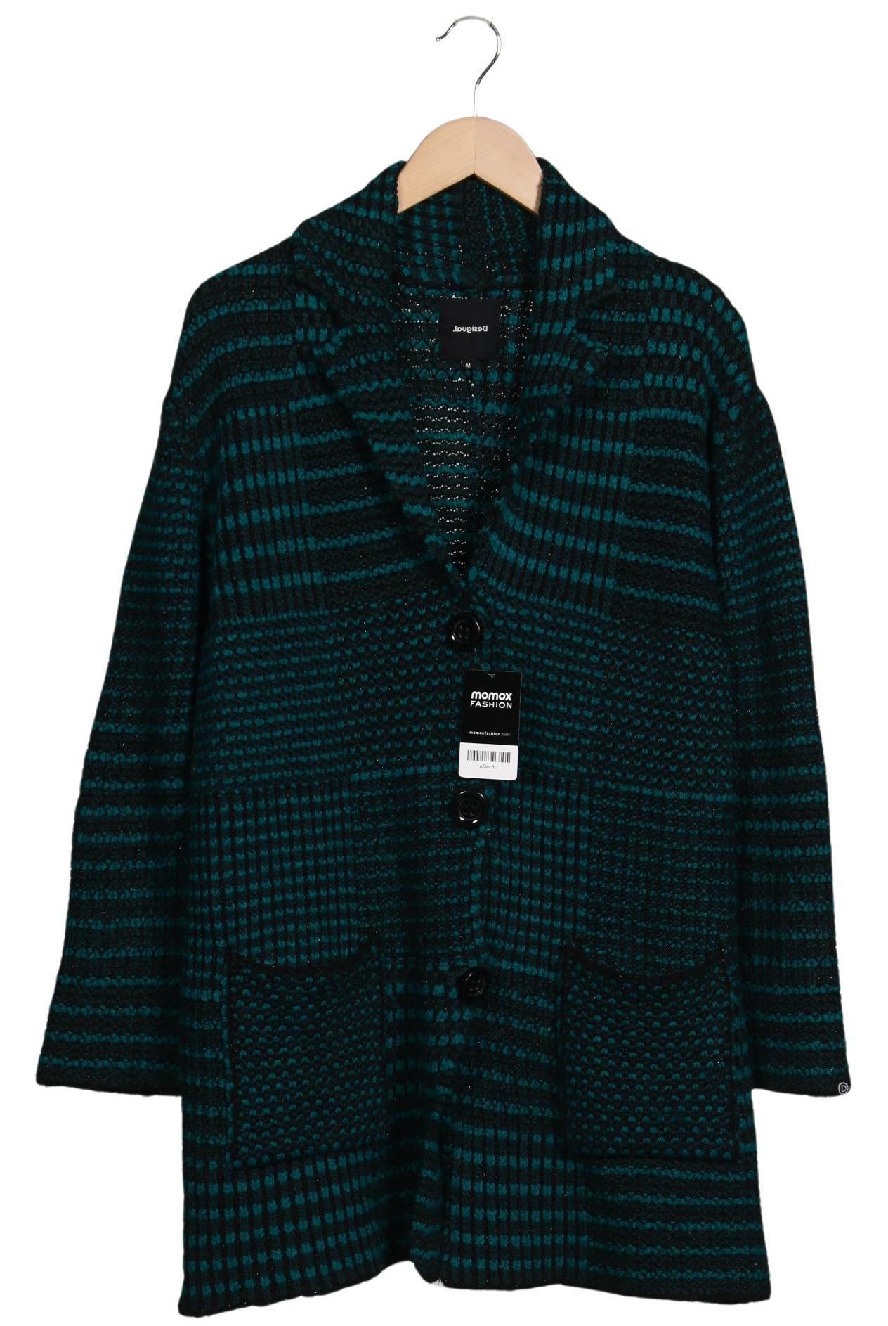

Desigual Damen Strickjacke, türkis, Gr. 38