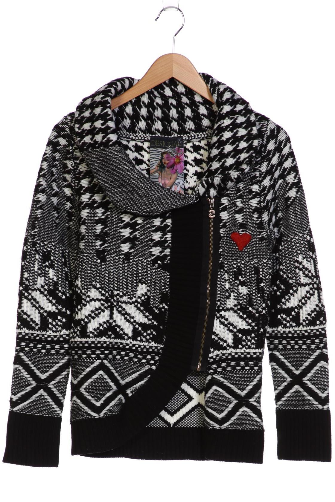 

Desigual Damen Strickjacke, schwarz, Gr. 36