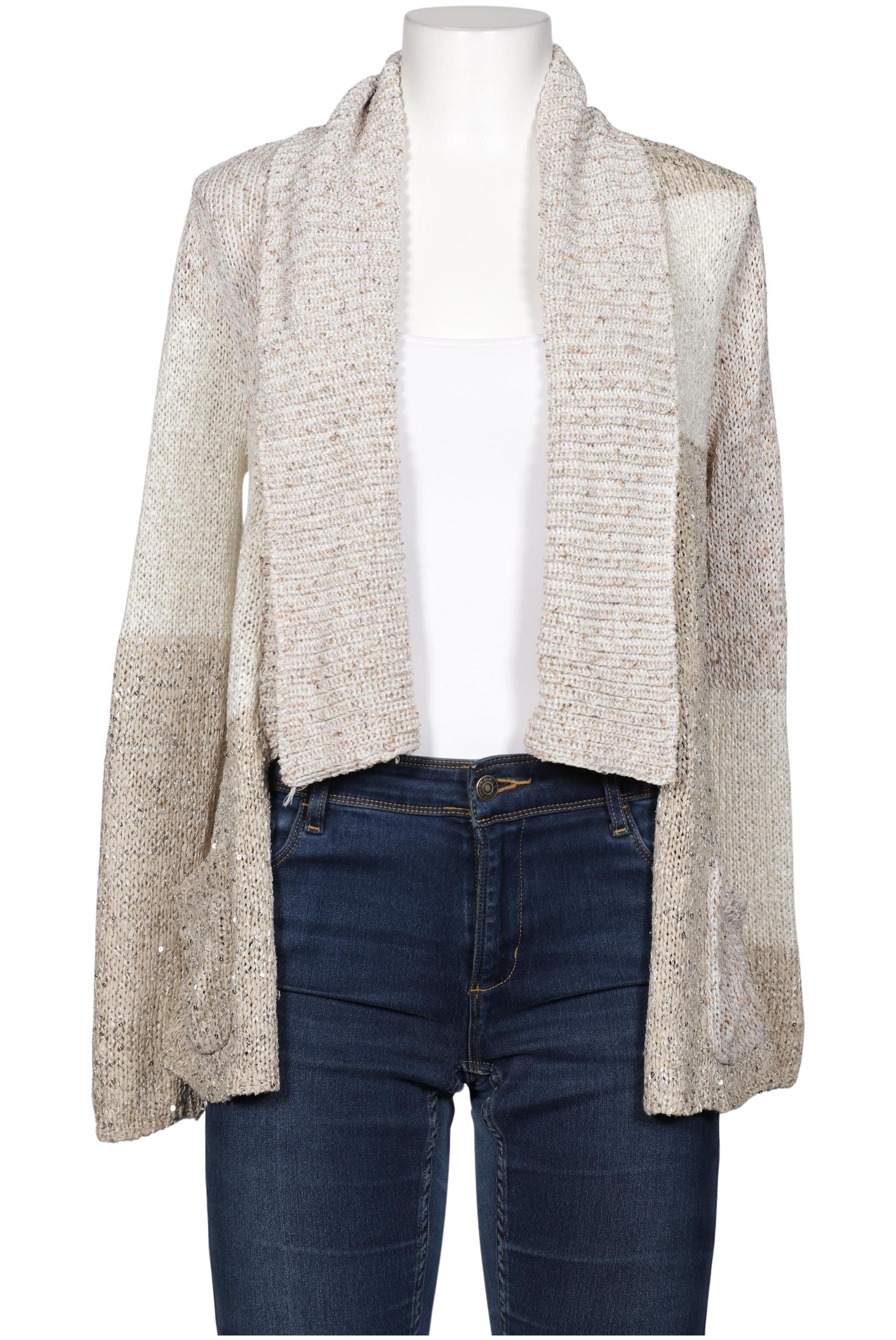 

Desigual Damen Strickjacke, beige, Gr. 42