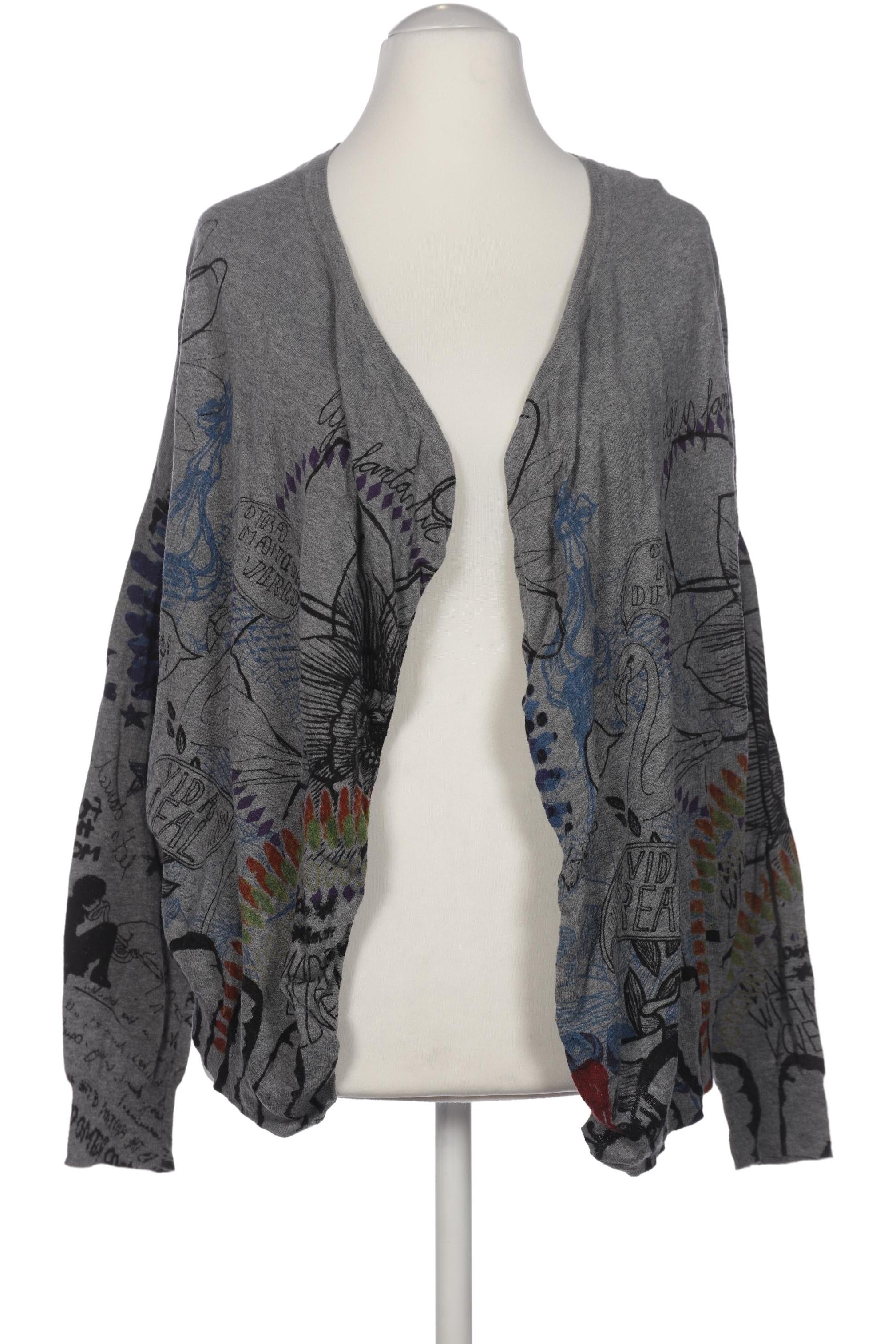 

Desigual Damen Strickjacke, grau, Gr. 38