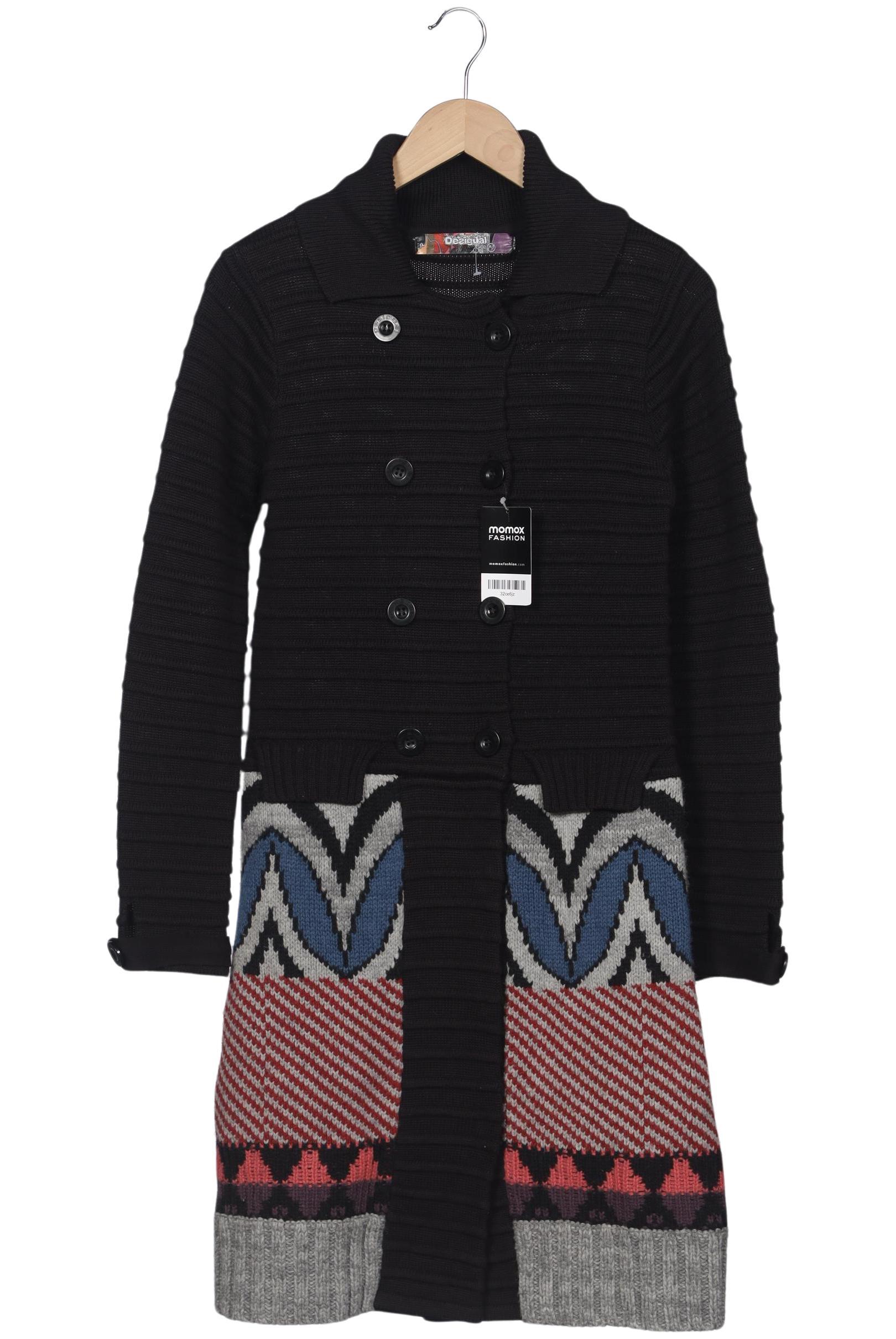 

Desigual Damen Strickjacke, schwarz, Gr. 38
