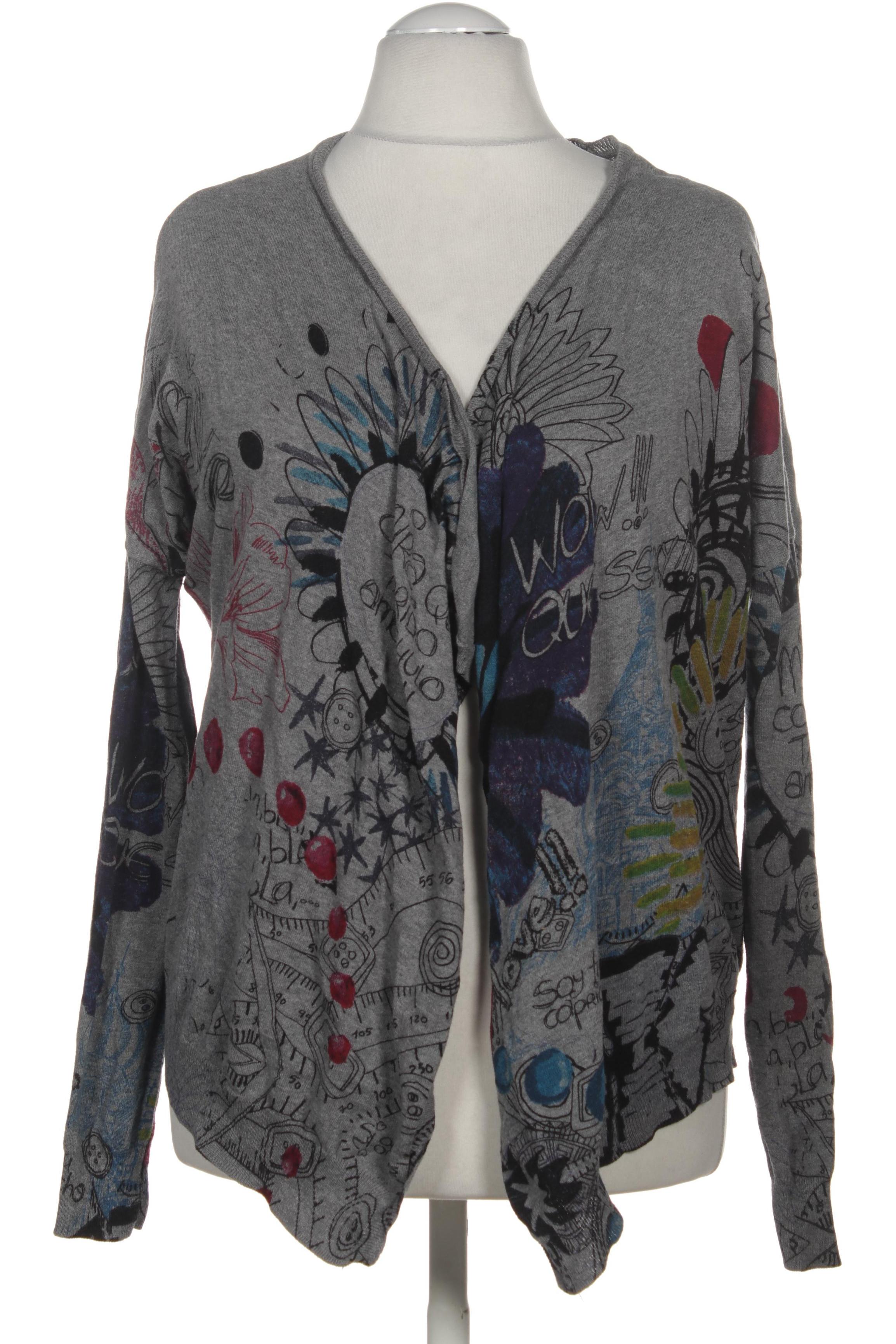 

Desigual Damen Strickjacke, grau, Gr. 36
