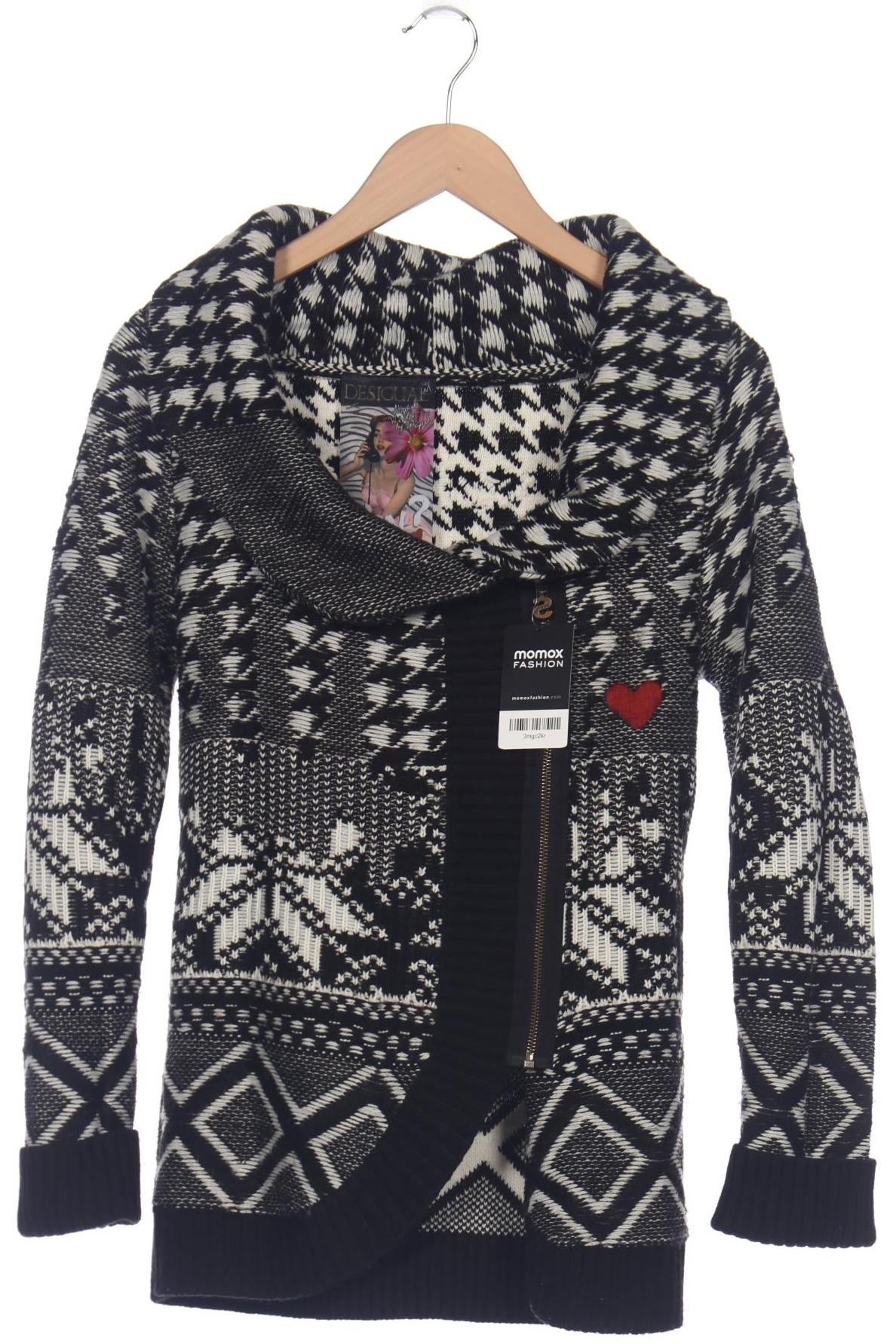 

Desigual Damen Strickjacke, schwarz, Gr. 38