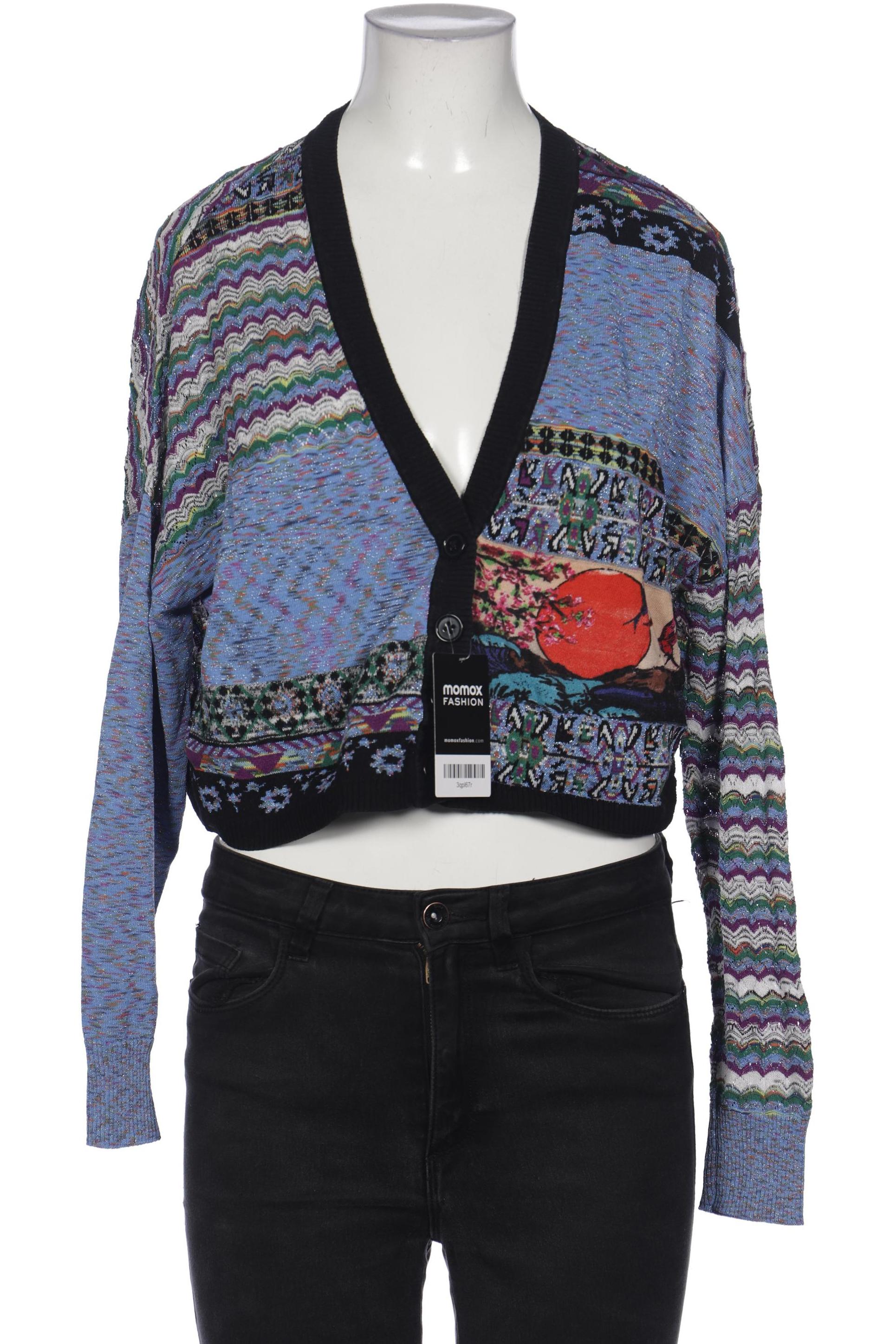 

Desigual Damen Strickjacke, blau, Gr. 36