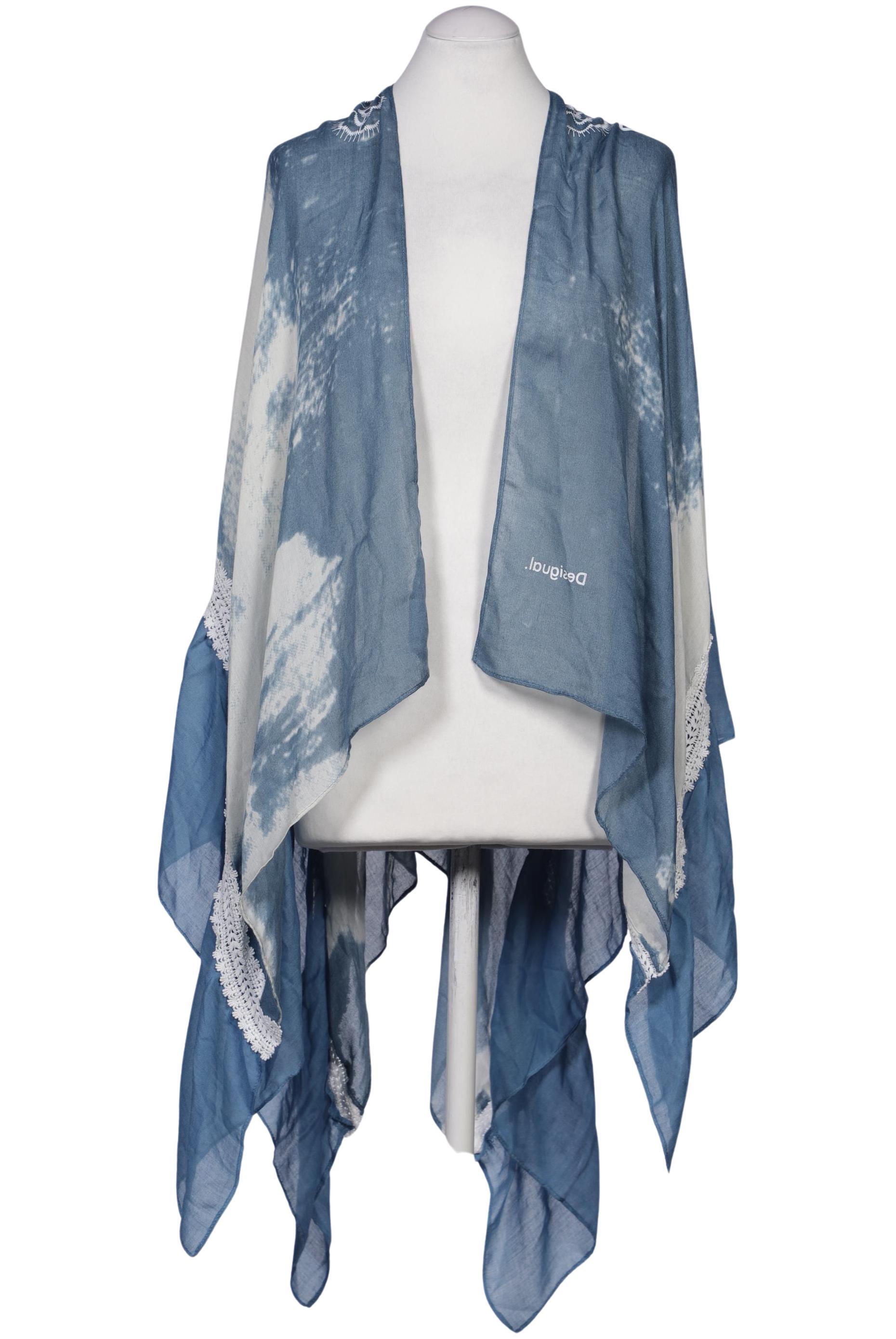 

Desigual Damen Strickjacke, blau, Gr. uni