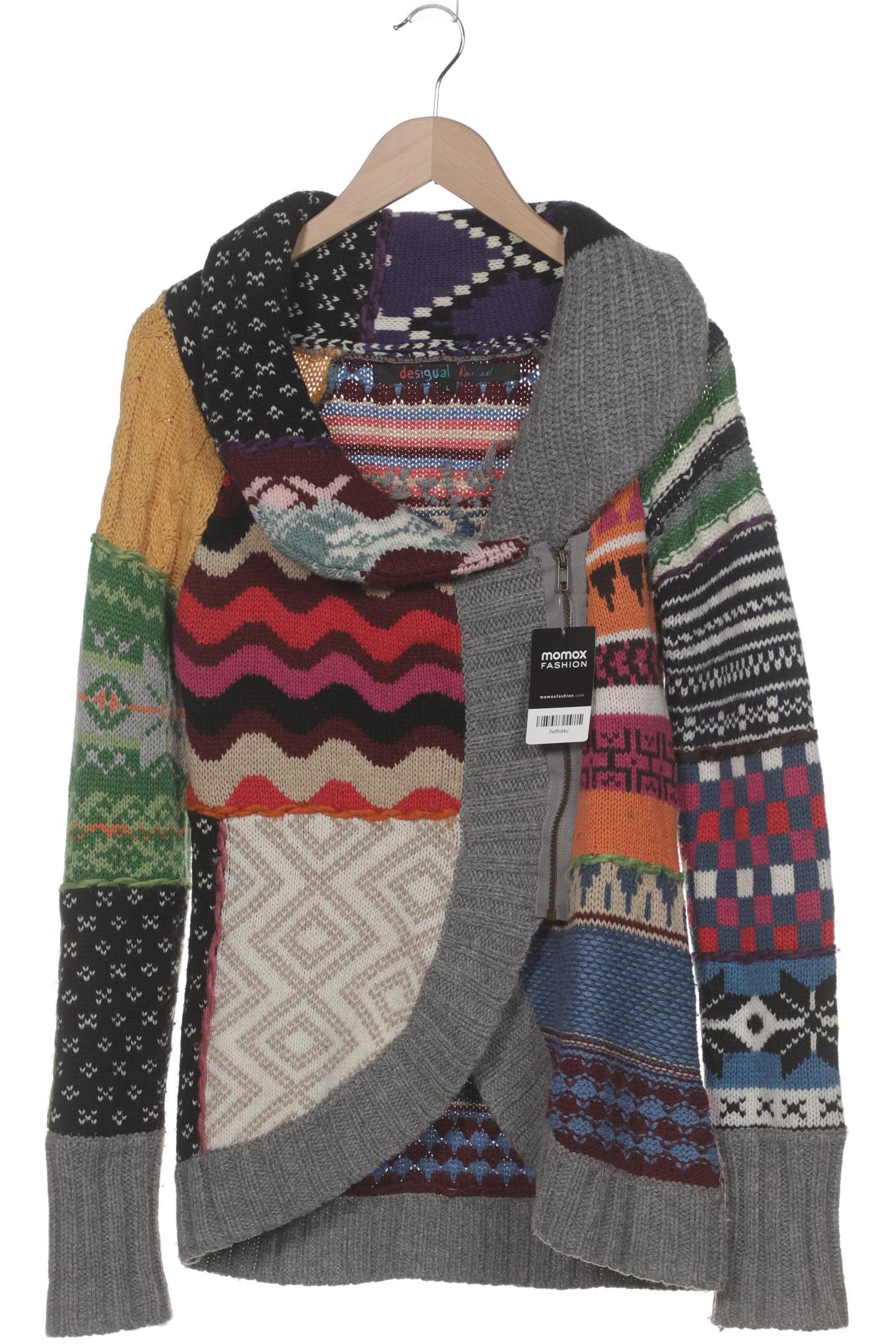 

Desigual Damen Strickjacke, mehrfarbig, Gr. 42