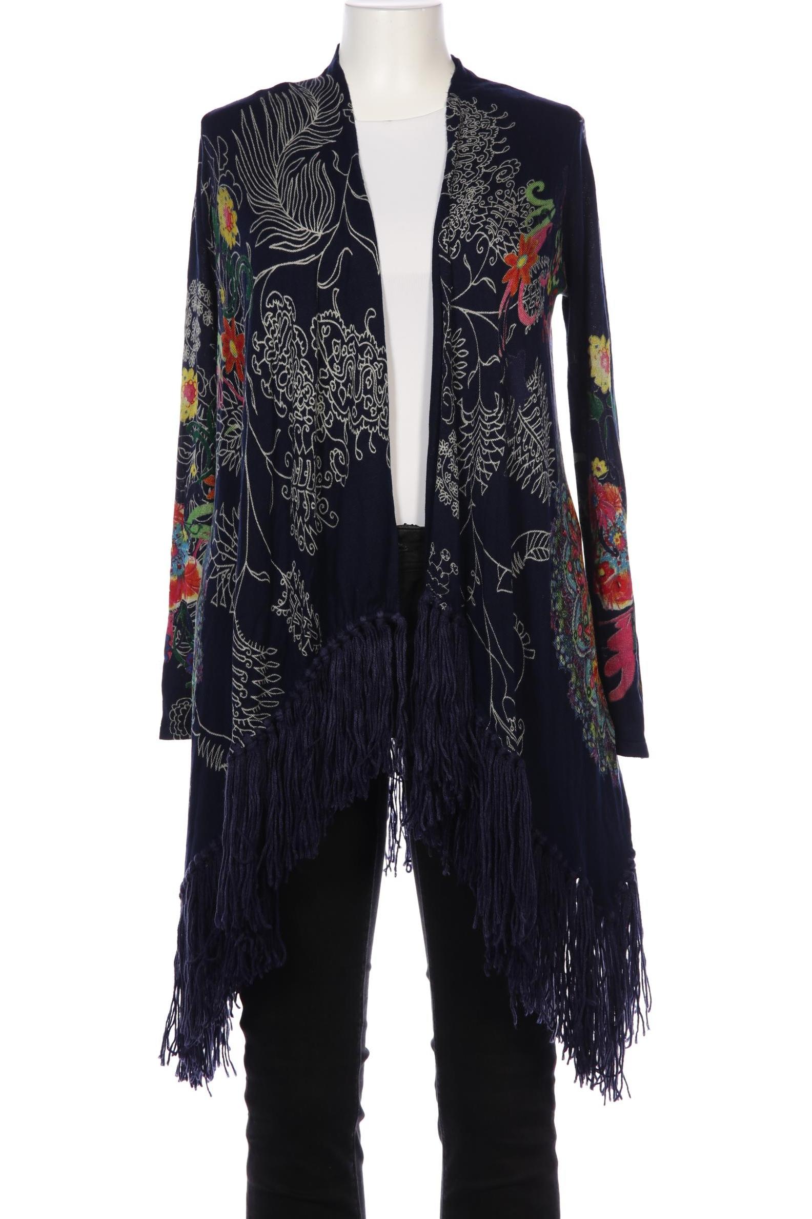 

Desigual Damen Strickjacke, marineblau, Gr. 42