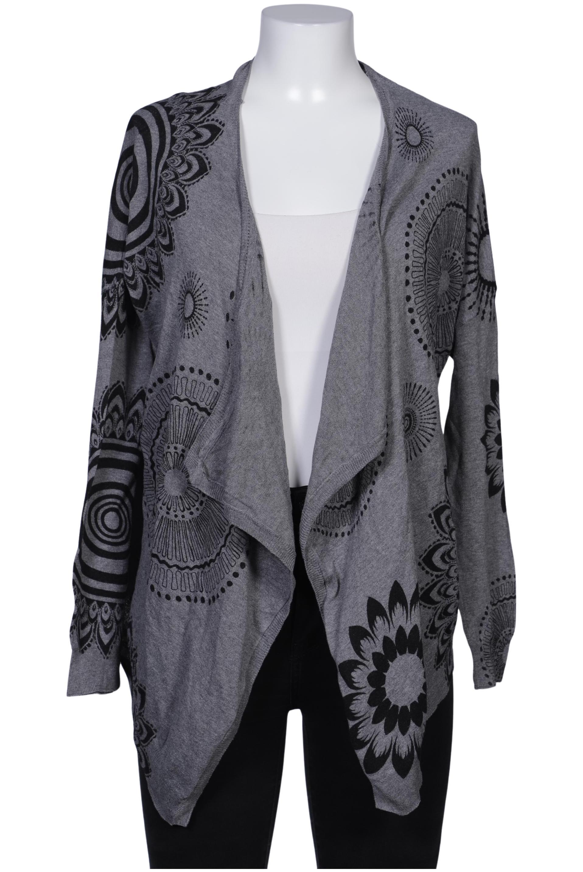 

Desigual Damen Strickjacke, grau, Gr. 42