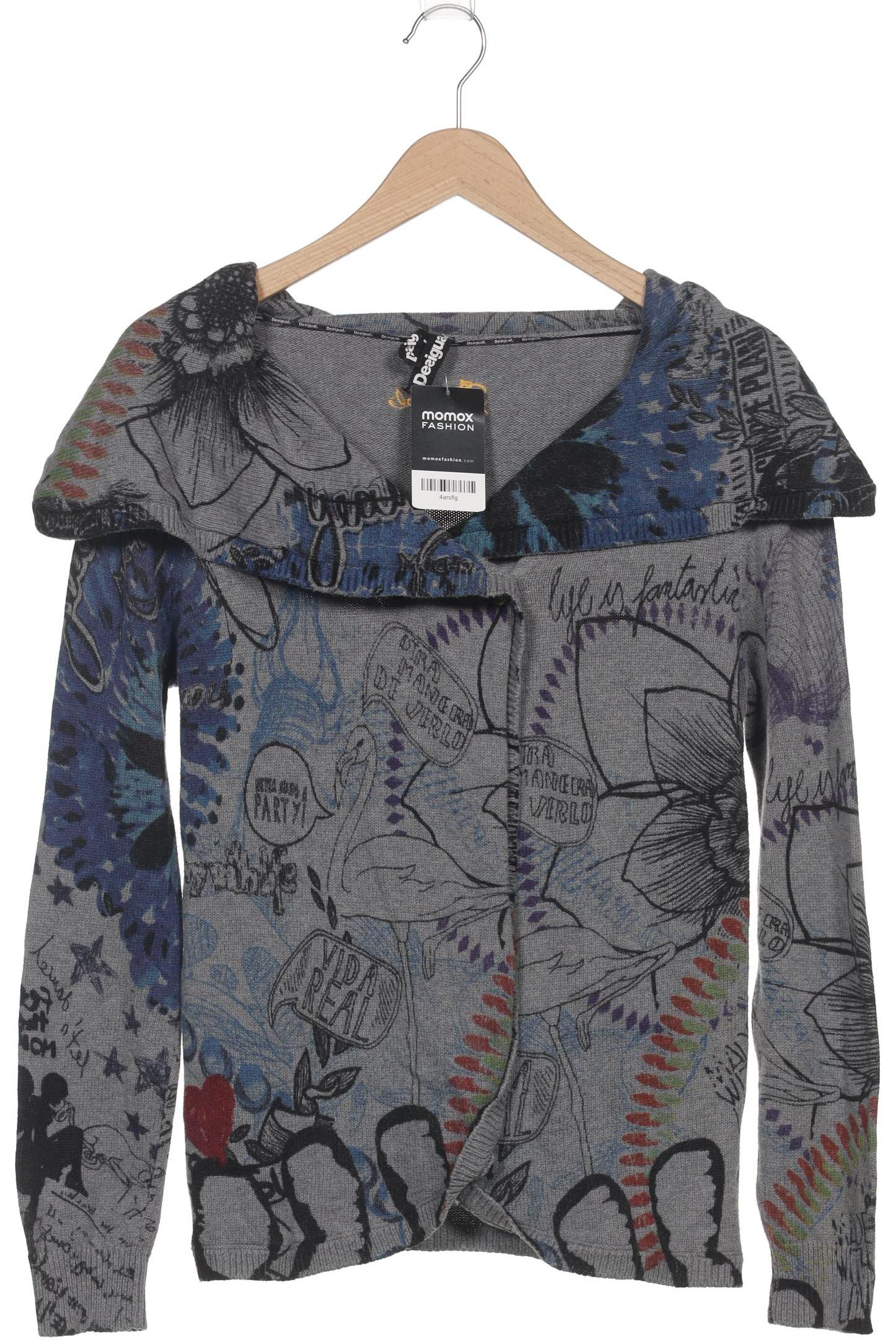 

Desigual Damen Strickjacke, grau, Gr. 42