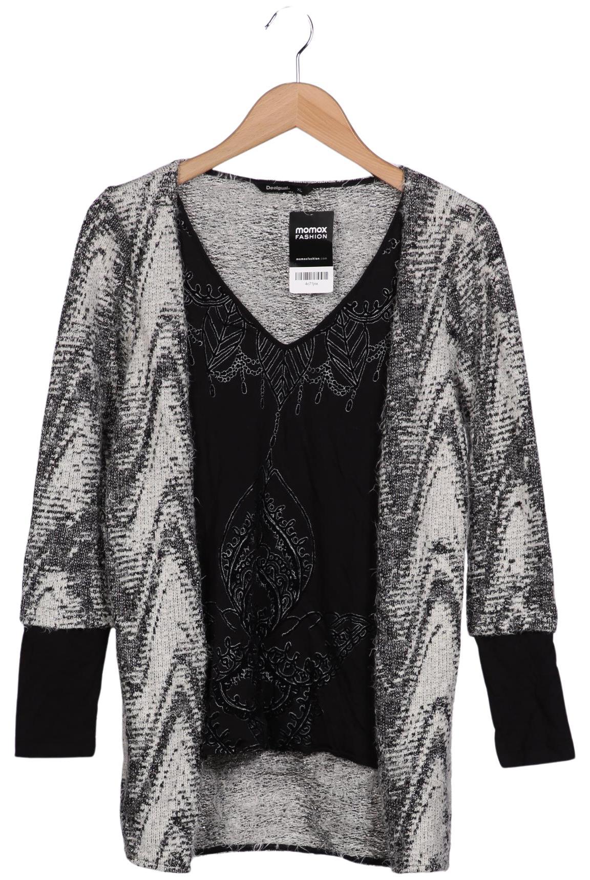 

Desigual Damen Strickjacke, mehrfarbig, Gr. 44