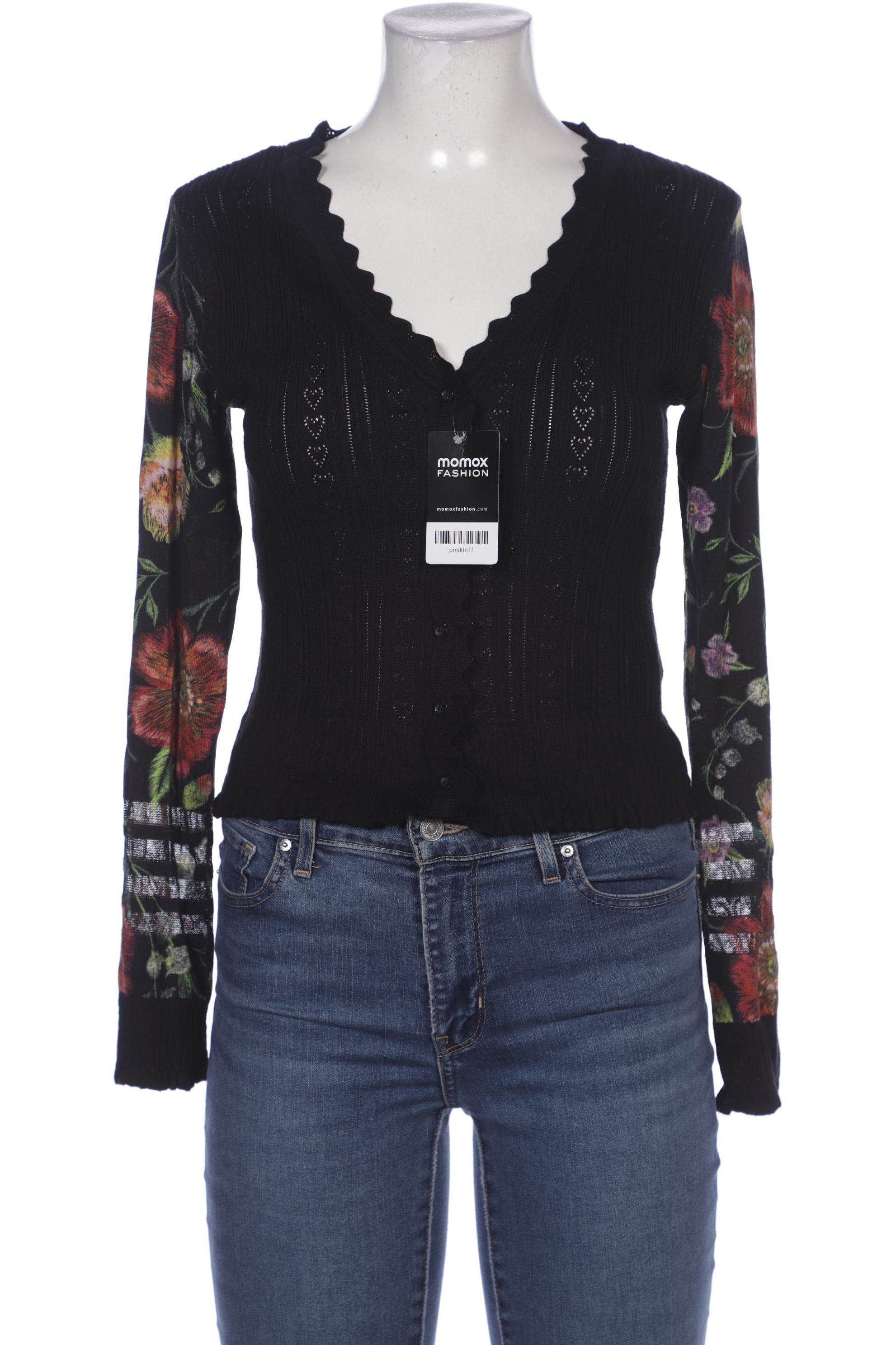

Desigual Damen Strickjacke, schwarz, Gr. 38