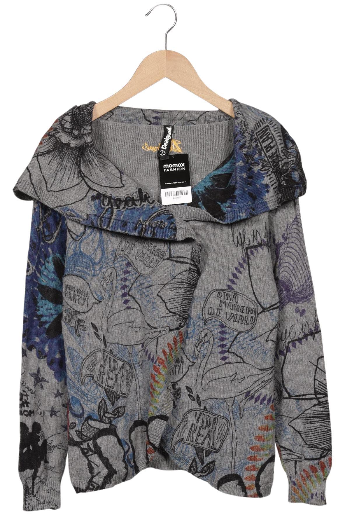 

Desigual Damen Strickjacke, grau, Gr. 36