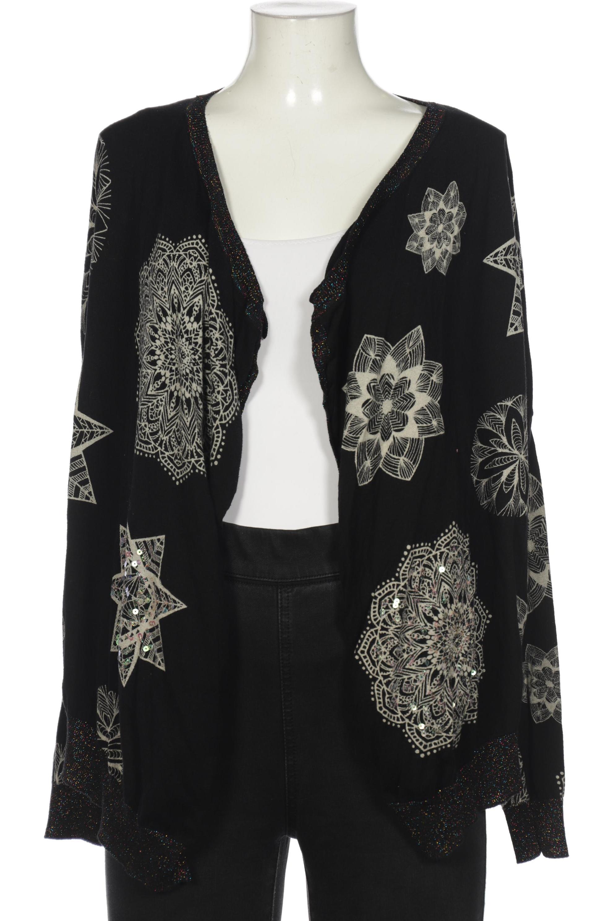 

Desigual Damen Strickjacke, schwarz, Gr. 42