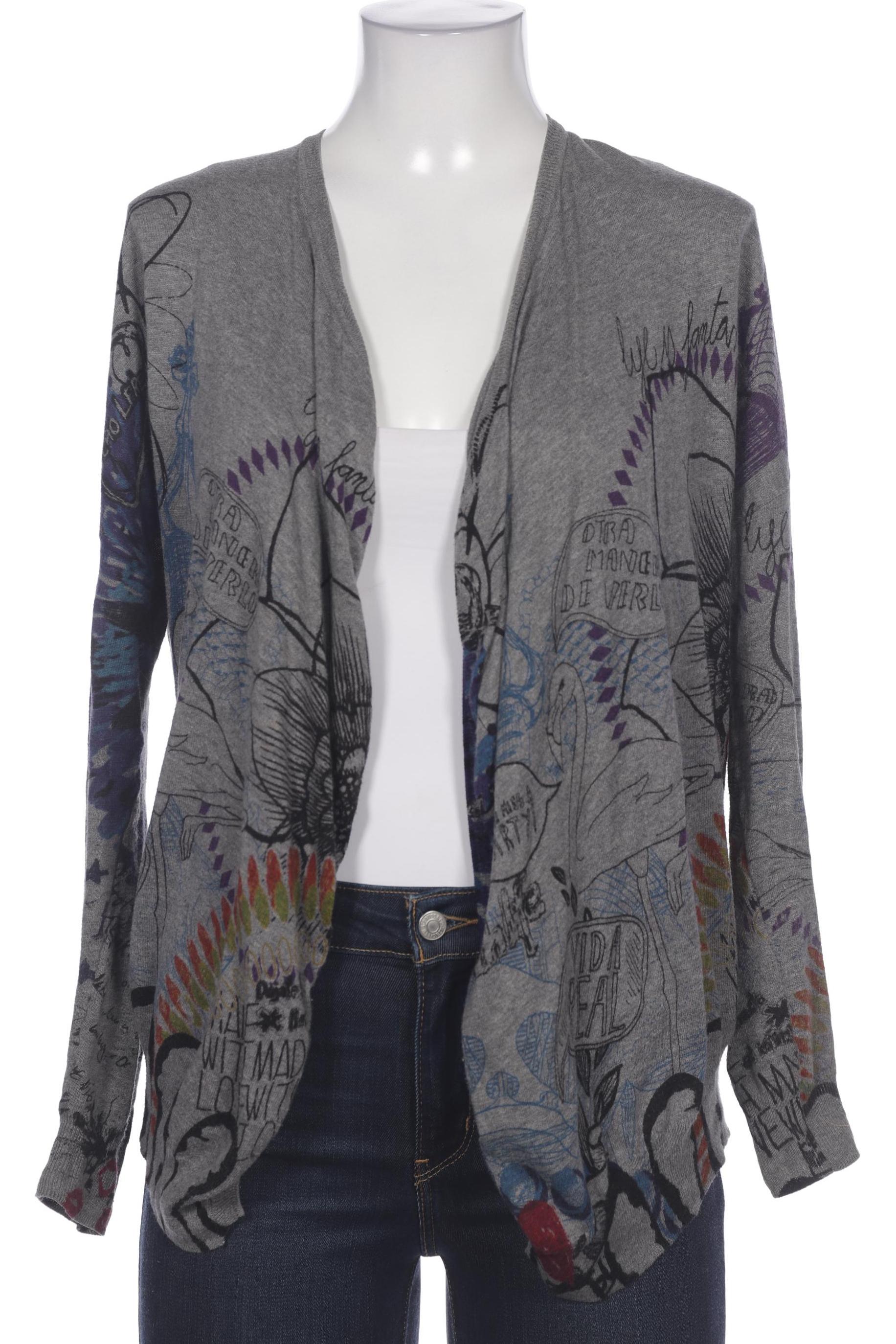 

Desigual Damen Strickjacke, grau, Gr. 36