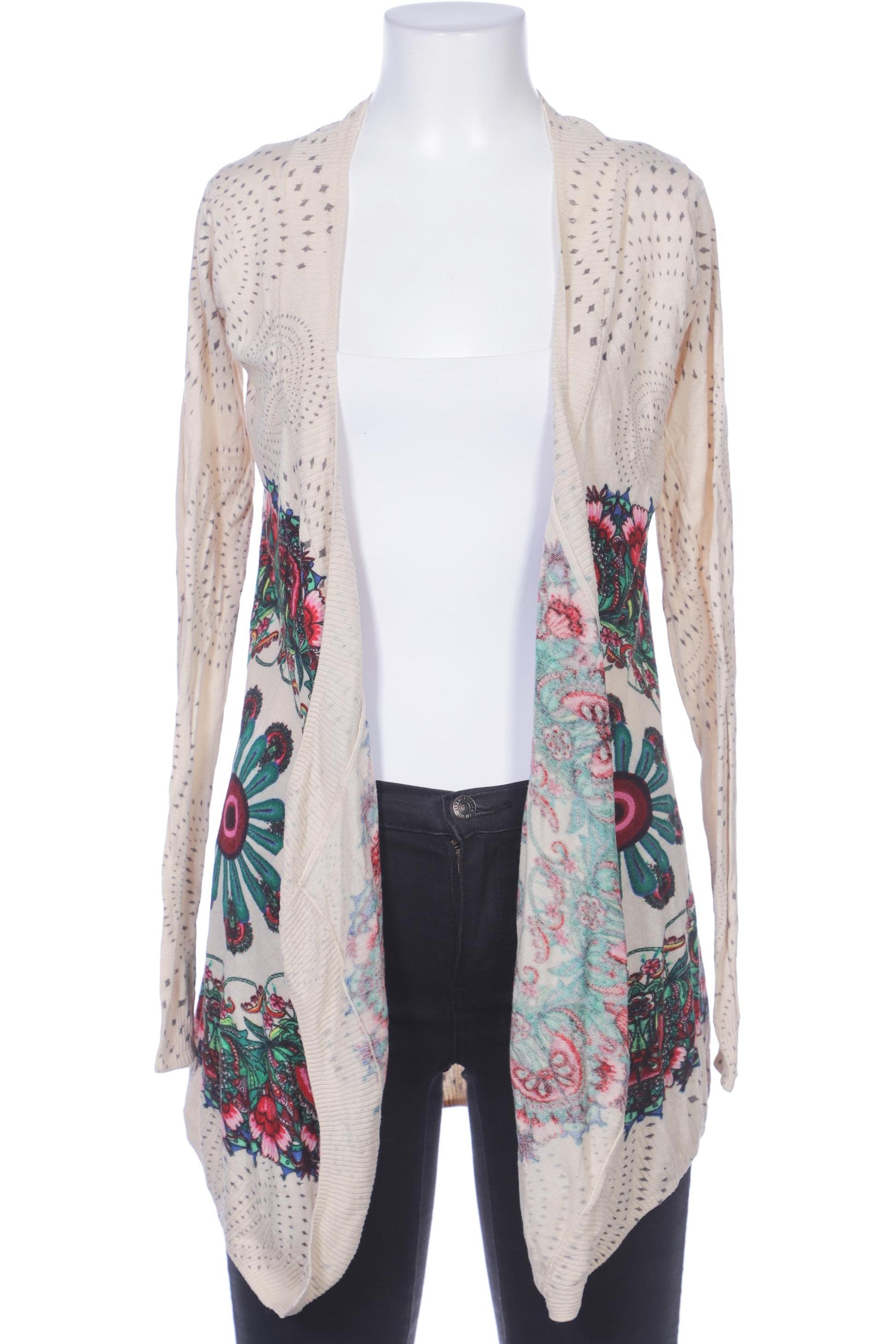 

Desigual Damen Strickjacke, beige, Gr. 36