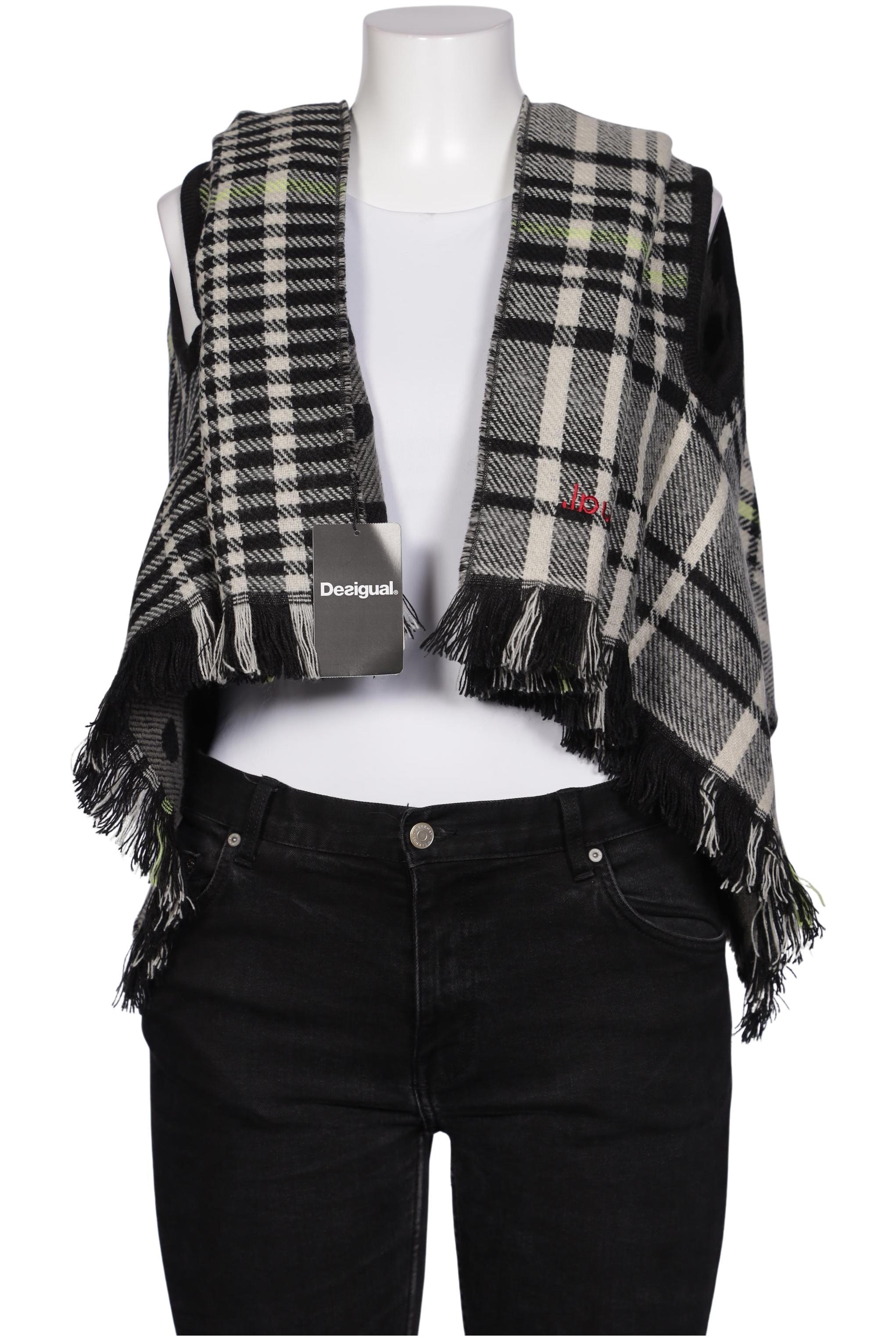

Desigual Damen Strickjacke, grau, Gr. uni