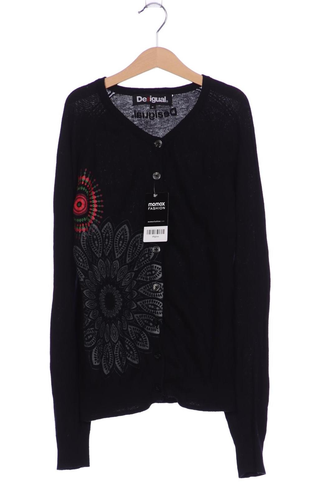 

Desigual Damen Strickjacke, schwarz, Gr. 36