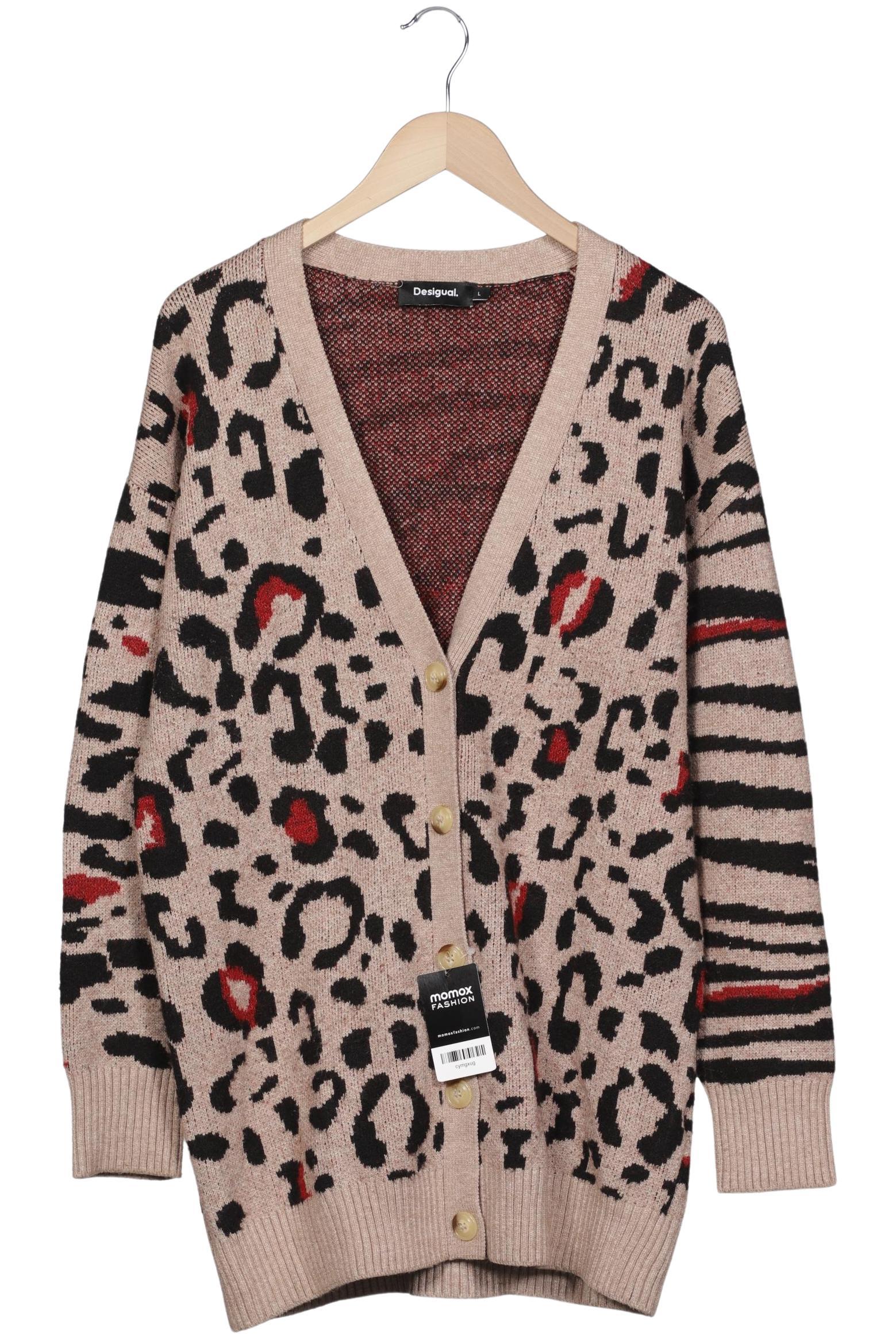 

Desigual Damen Strickjacke, braun, Gr. 42