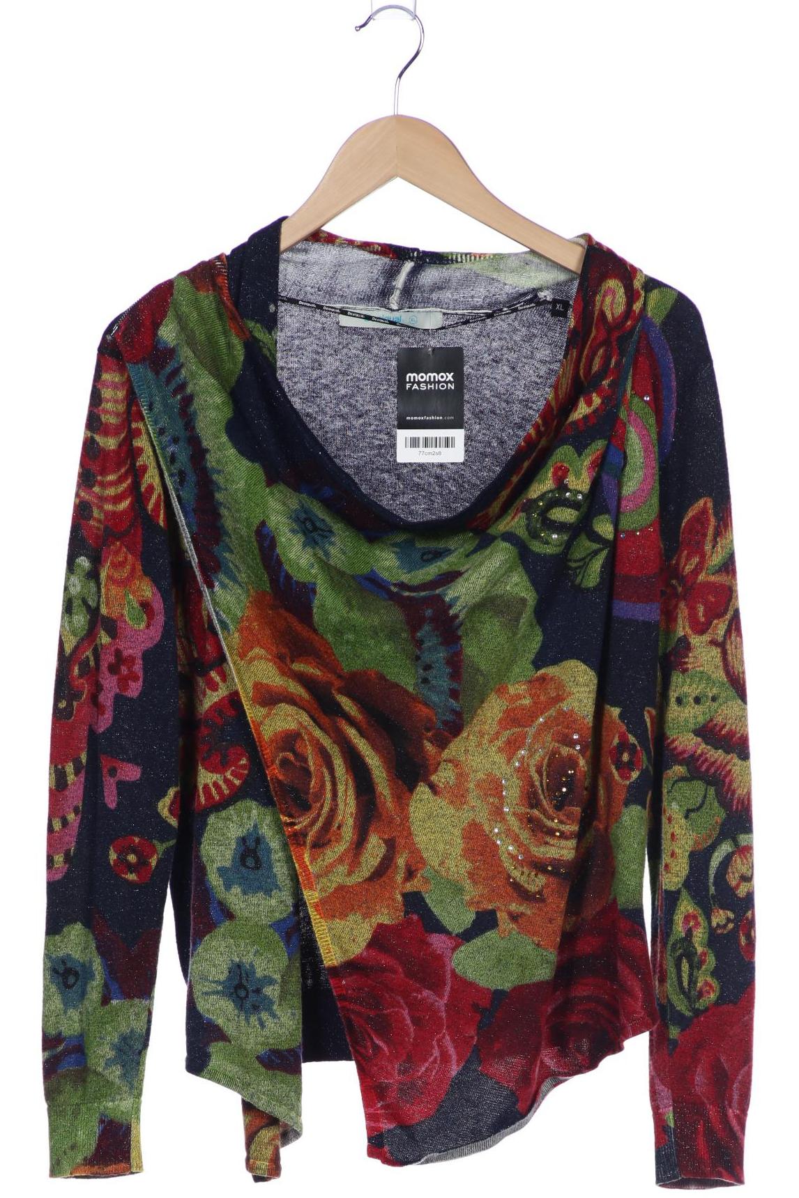 

Desigual Damen Strickjacke, mehrfarbig, Gr. 44