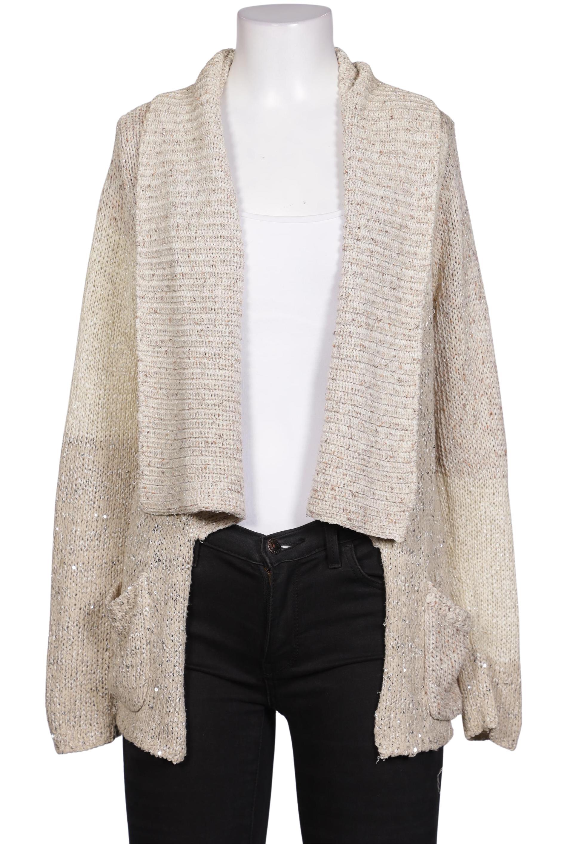 

Desigual Damen Strickjacke, beige, Gr. 34
