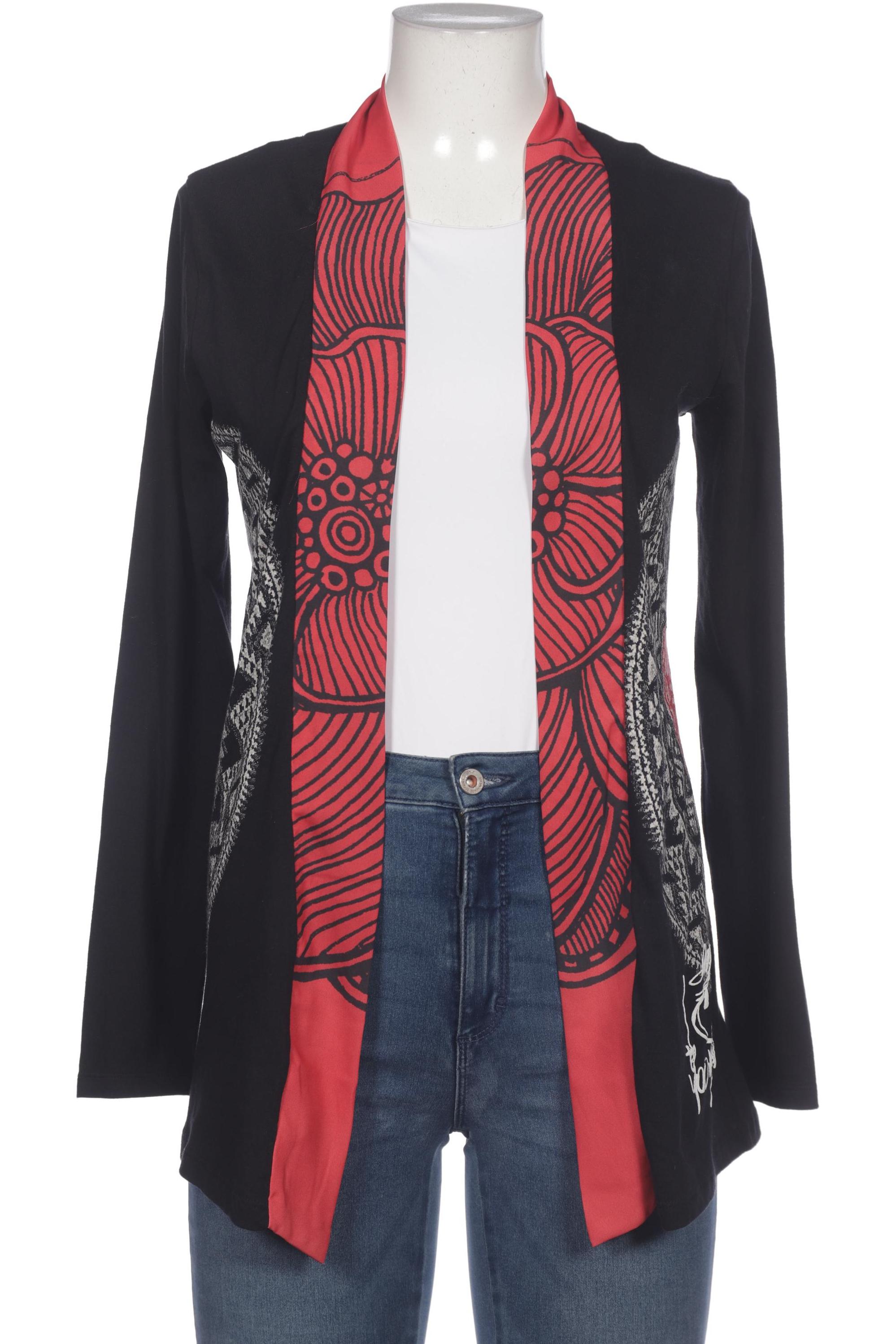 

Desigual Damen Strickjacke, schwarz, Gr. 38