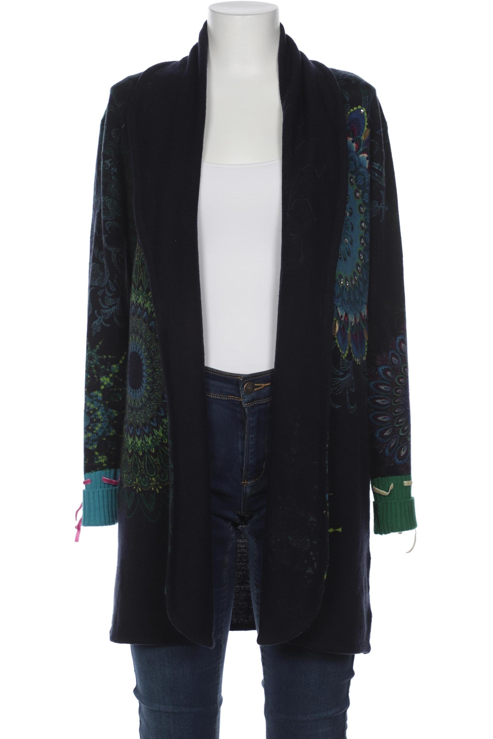 

Desigual Damen Strickjacke, marineblau, Gr. 42