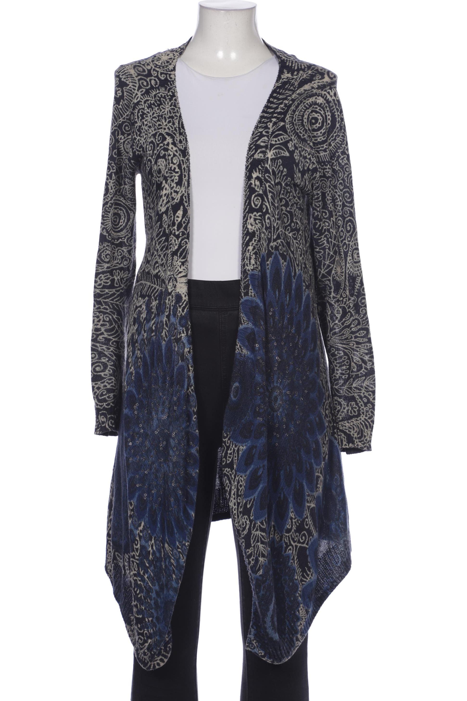 

Desigual Damen Strickjacke, marineblau, Gr. 42