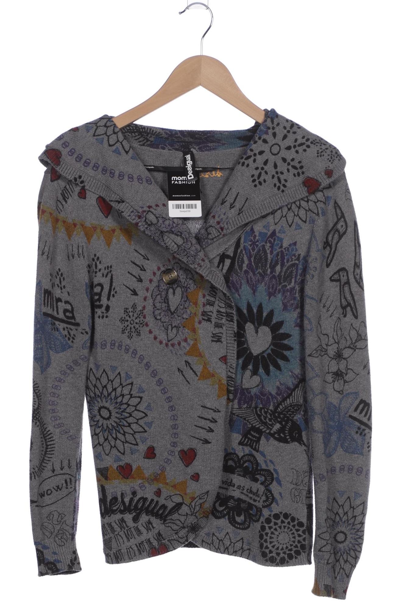

Desigual Damen Strickjacke, grau, Gr. 38