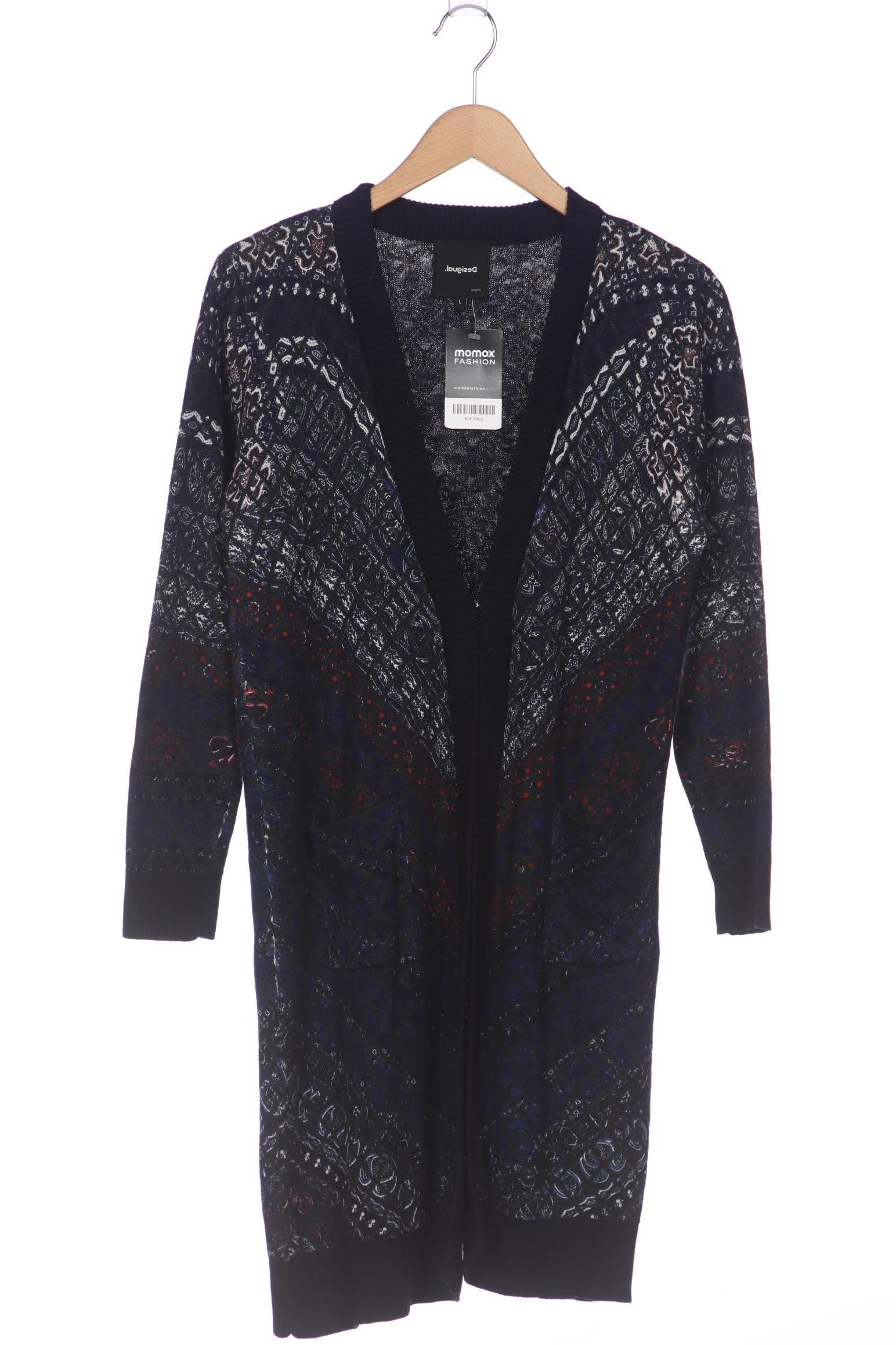 

Desigual Damen Strickjacke, marineblau, Gr. 42