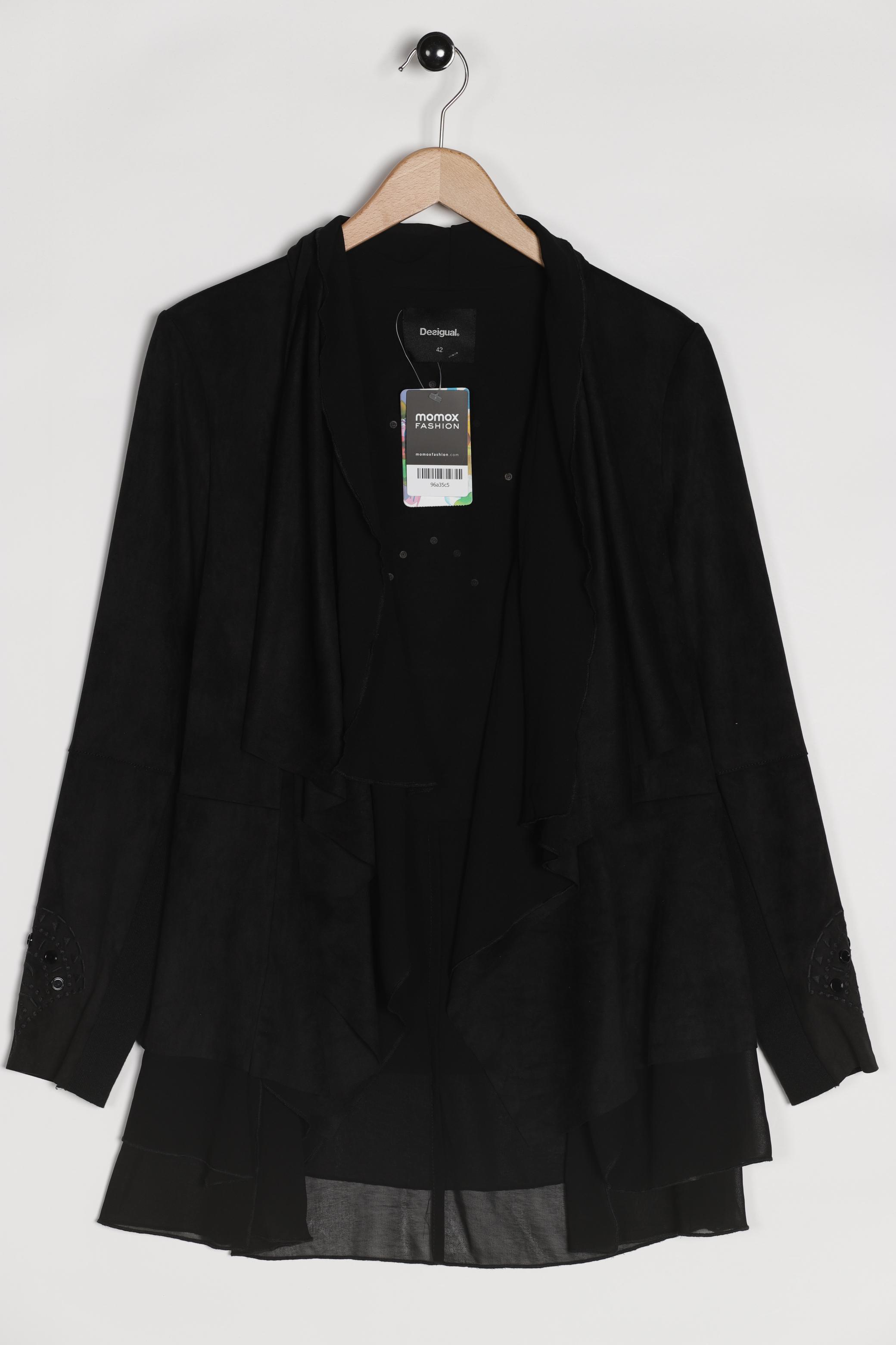 

Desigual Damen Strickjacke, schwarz, Gr. 42