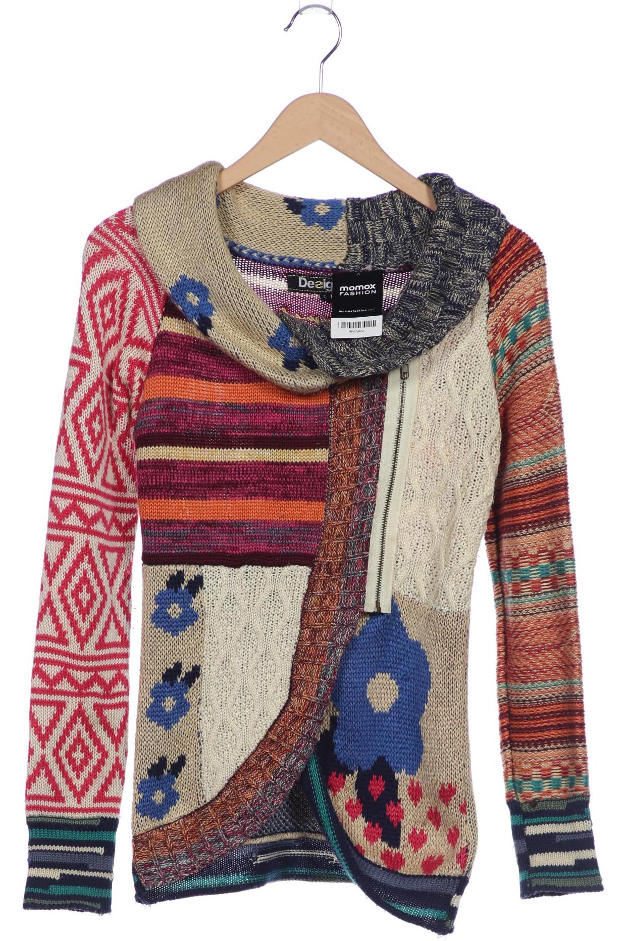 

Desigual Damen Strickjacke, beige, Gr. 36