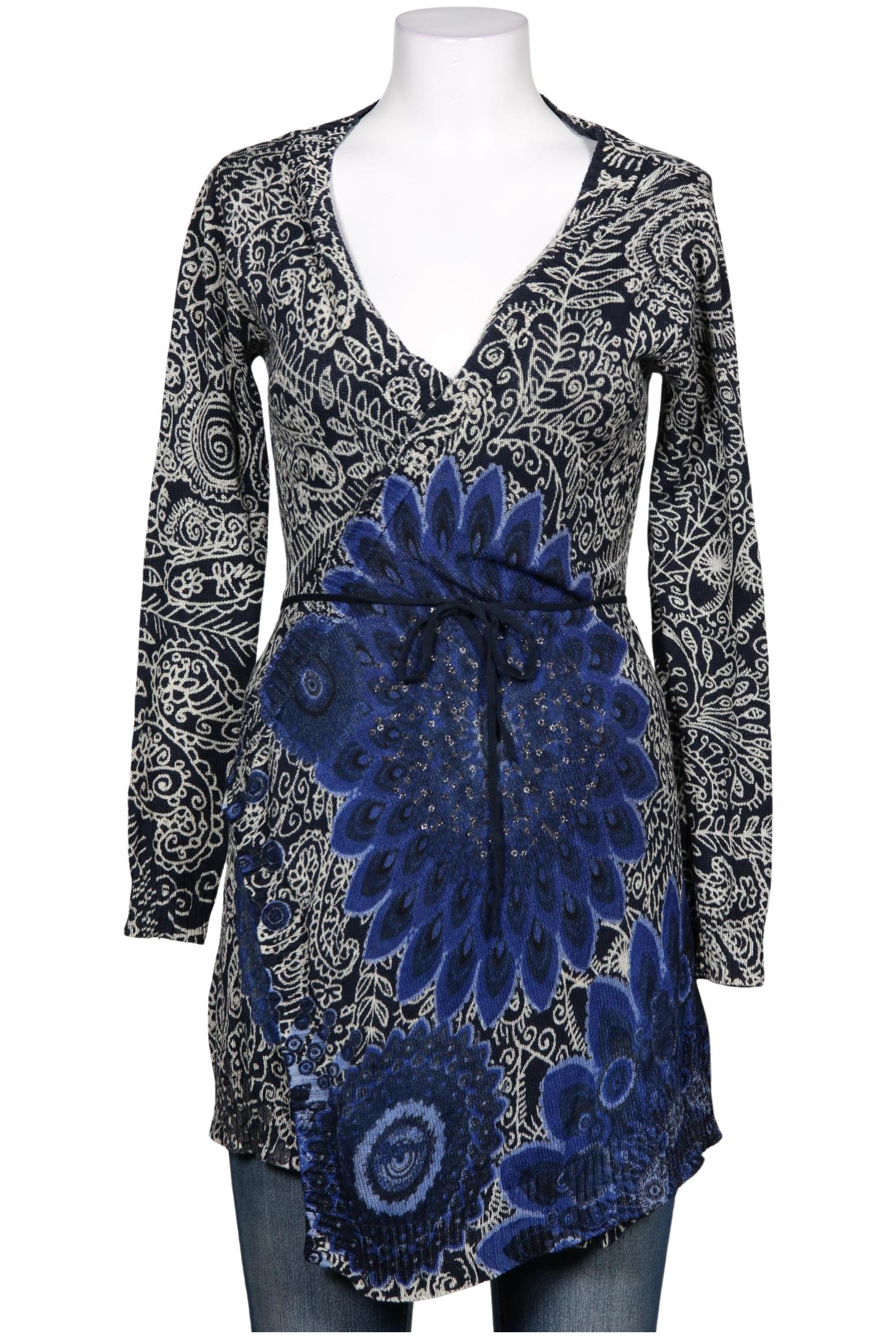 

Desigual Damen Strickjacke, marineblau, Gr. 42