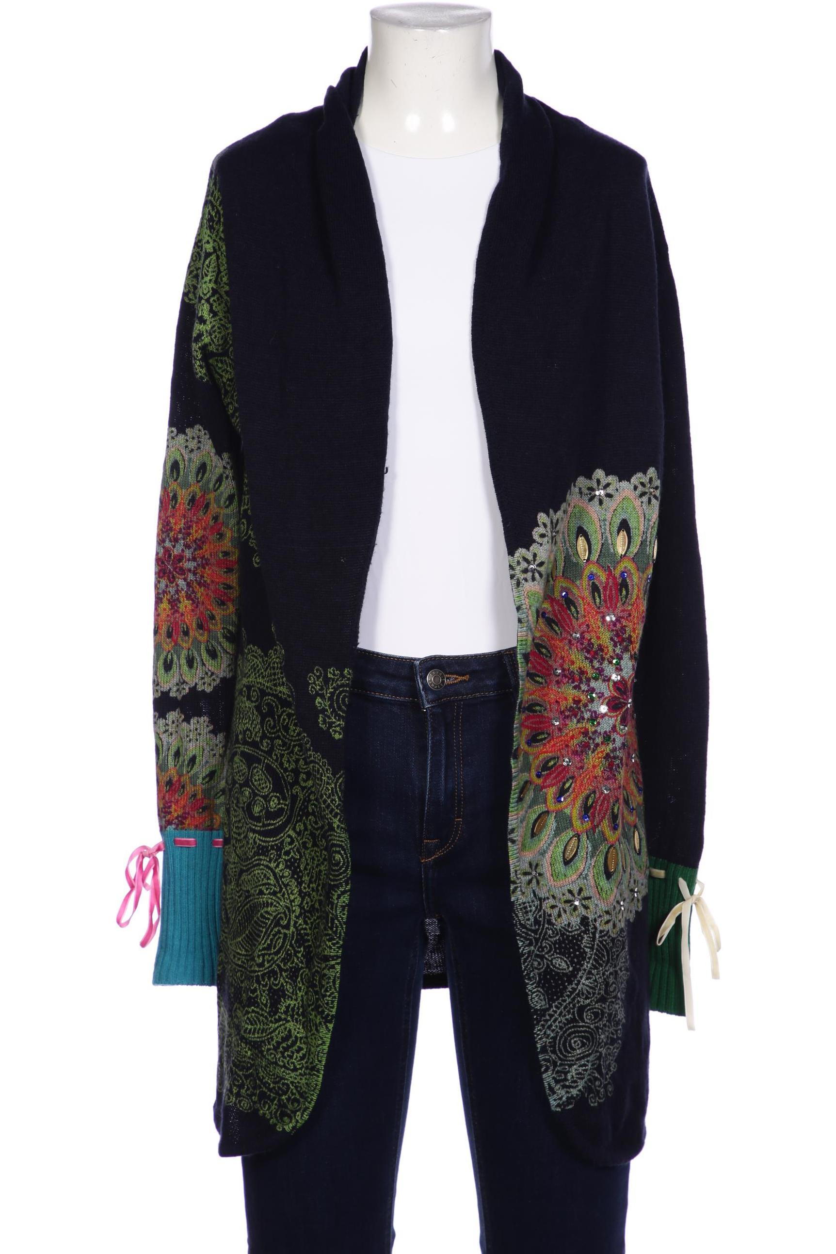 

Desigual Damen Strickjacke, marineblau, Gr. 36