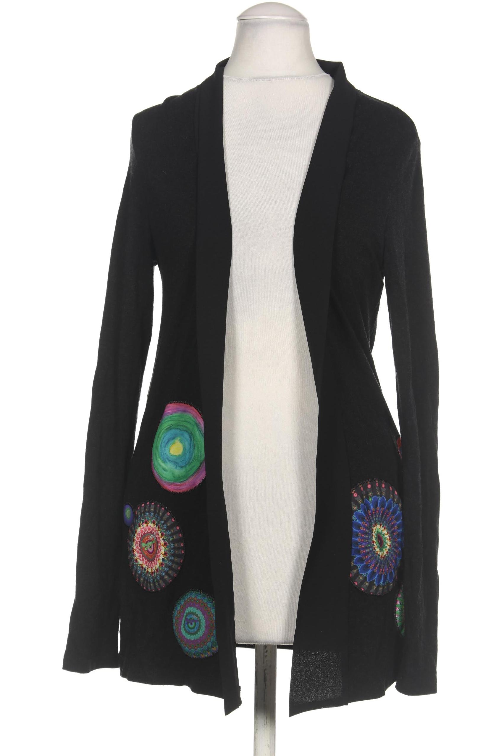 

Desigual Damen Strickjacke, schwarz, Gr. 36