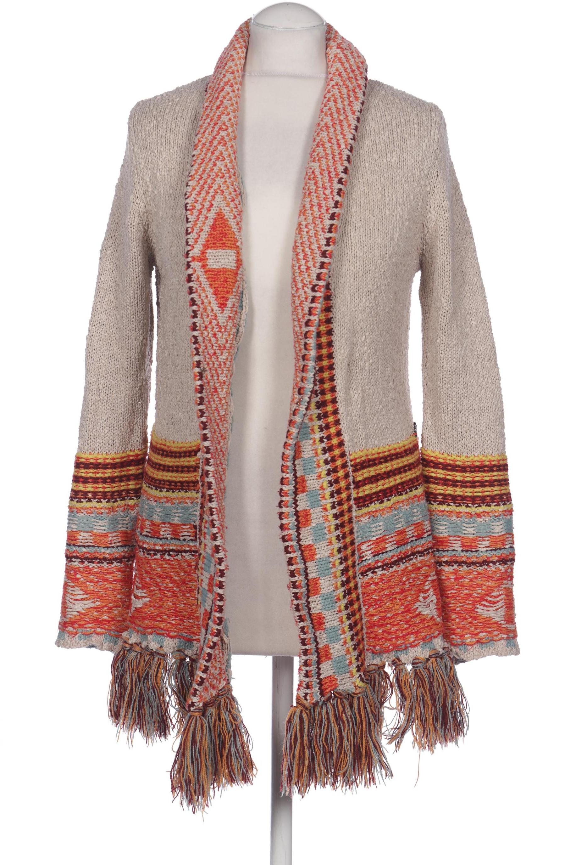 

Desigual Damen Strickjacke, beige, Gr. 36