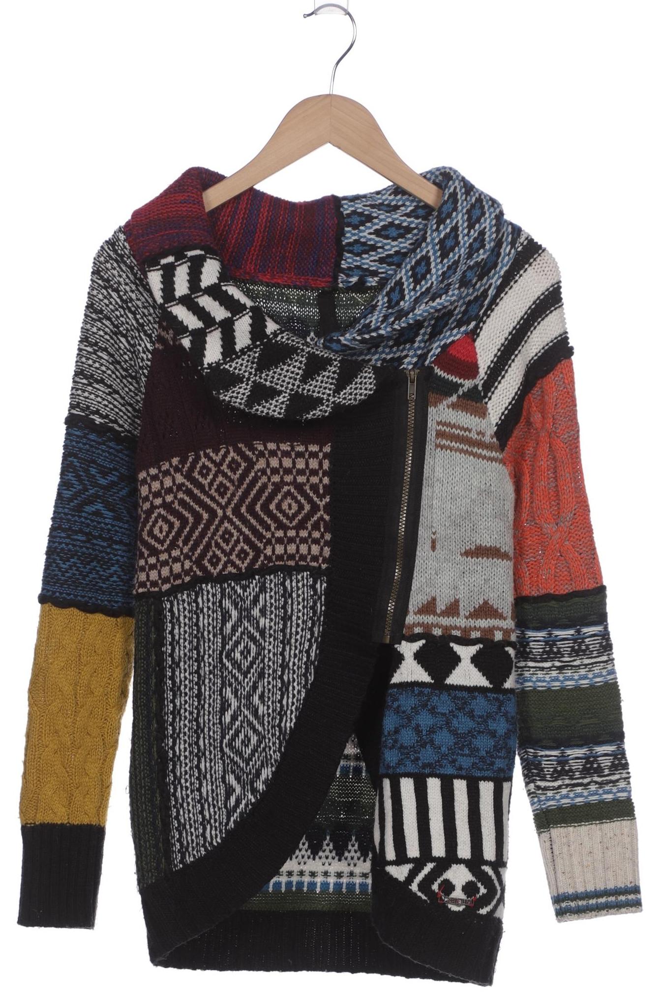 

Desigual Damen Strickjacke, mehrfarbig, Gr. 36