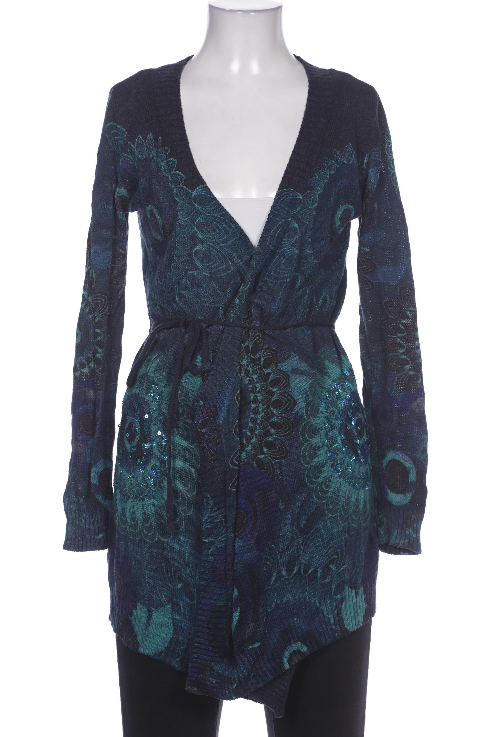 

Desigual Damen Strickjacke, marineblau, Gr. 34