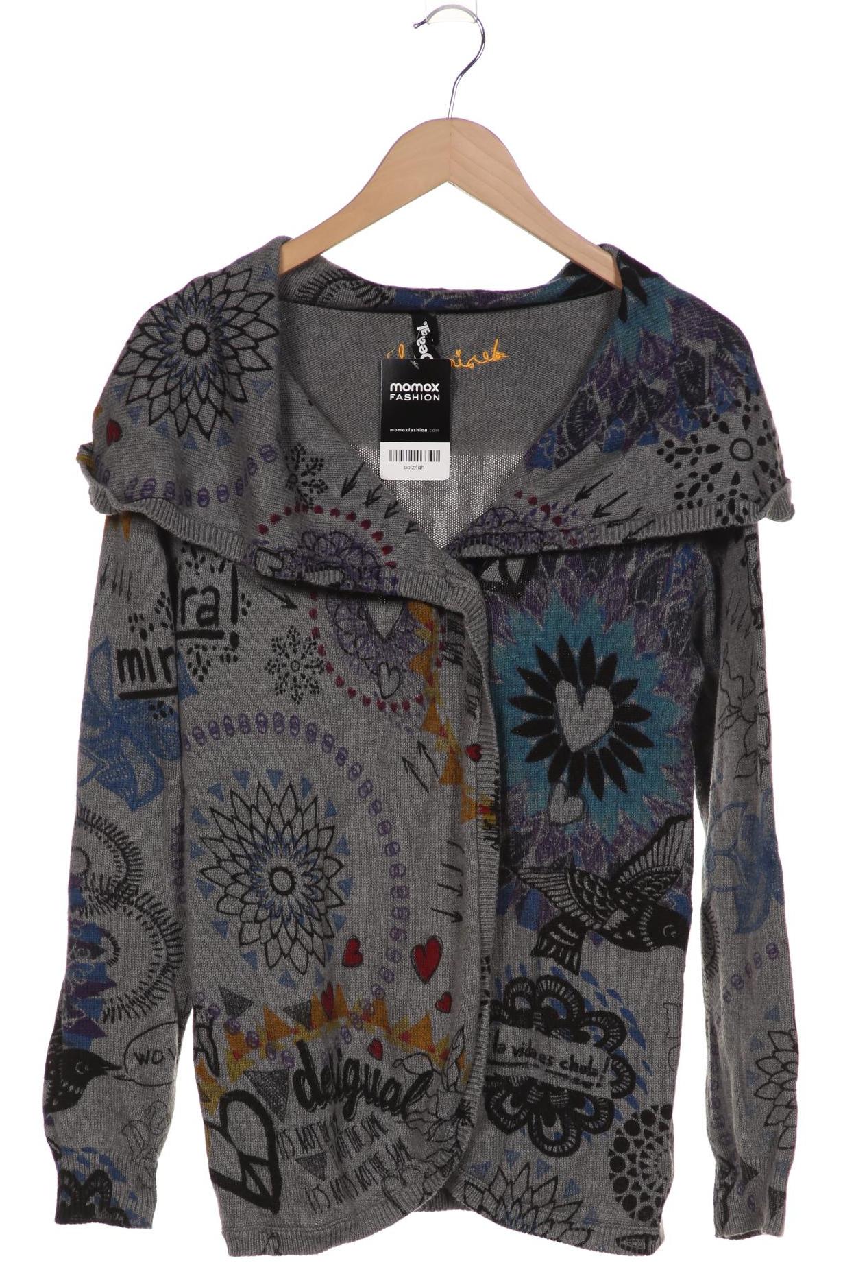 

Desigual Damen Strickjacke, grau, Gr. 44