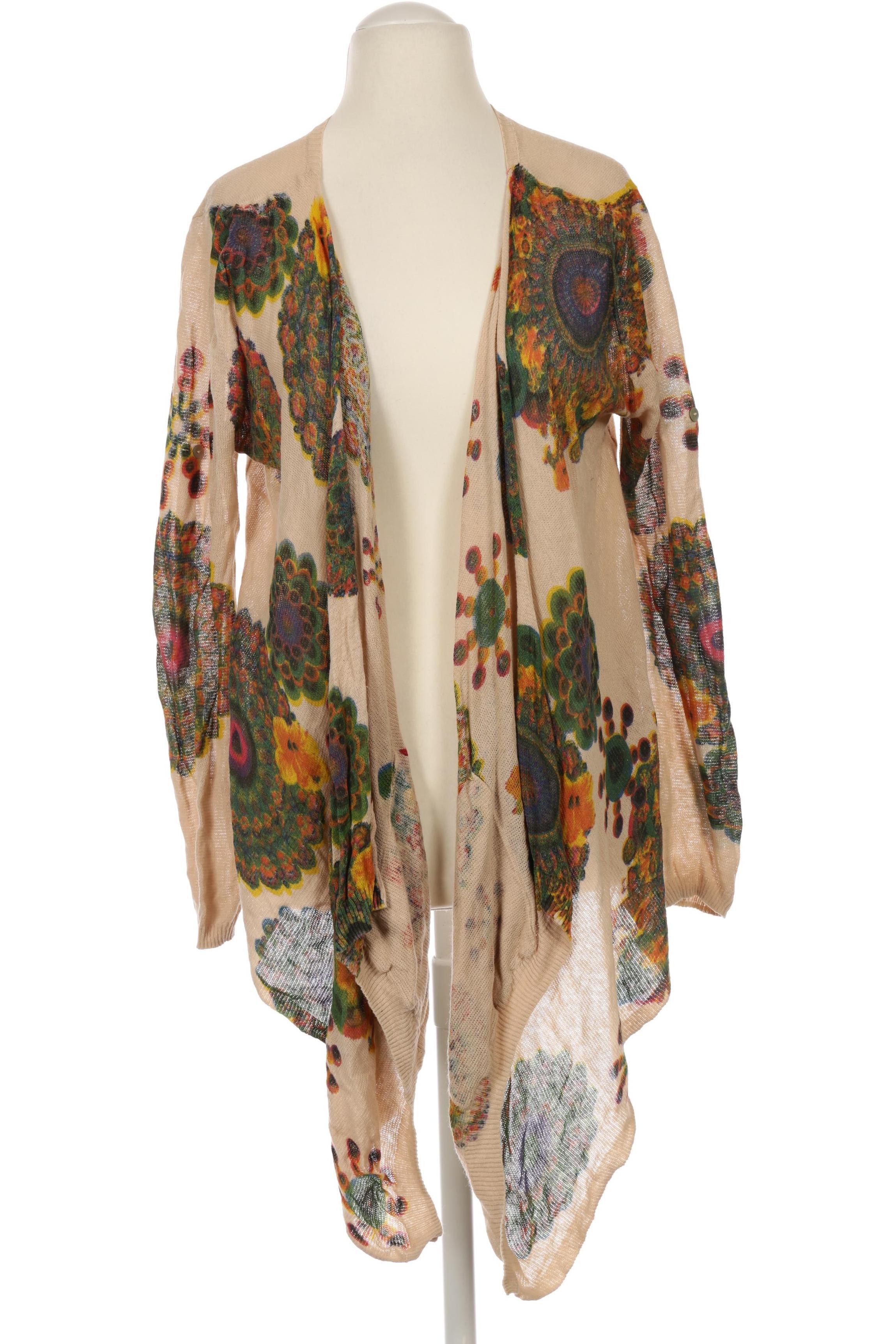 

Desigual Damen Strickjacke, beige, Gr.