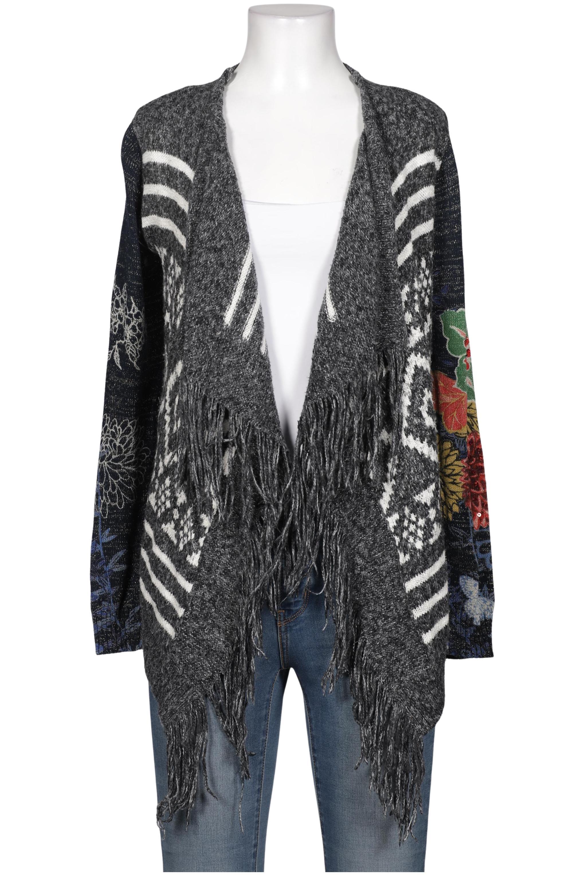 

Desigual Damen Strickjacke, grau, Gr. 36