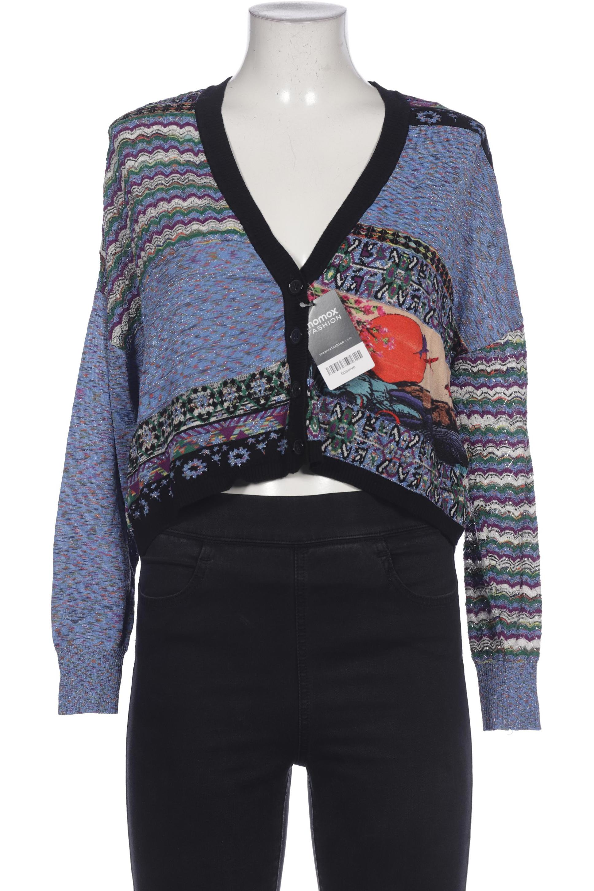 

Desigual Damen Strickjacke, blau, Gr. 42