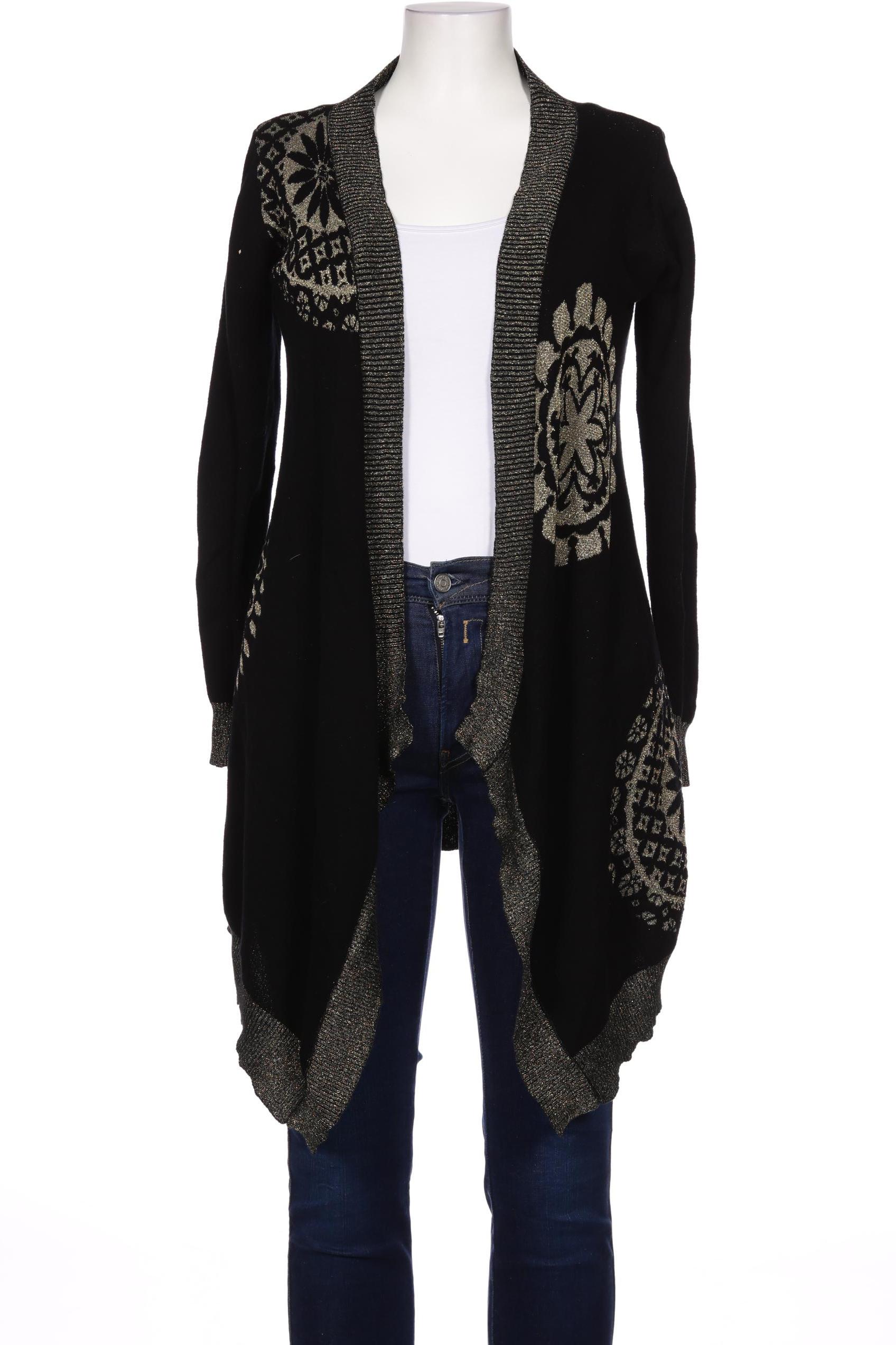 

Desigual Damen Strickjacke, schwarz, Gr. 42