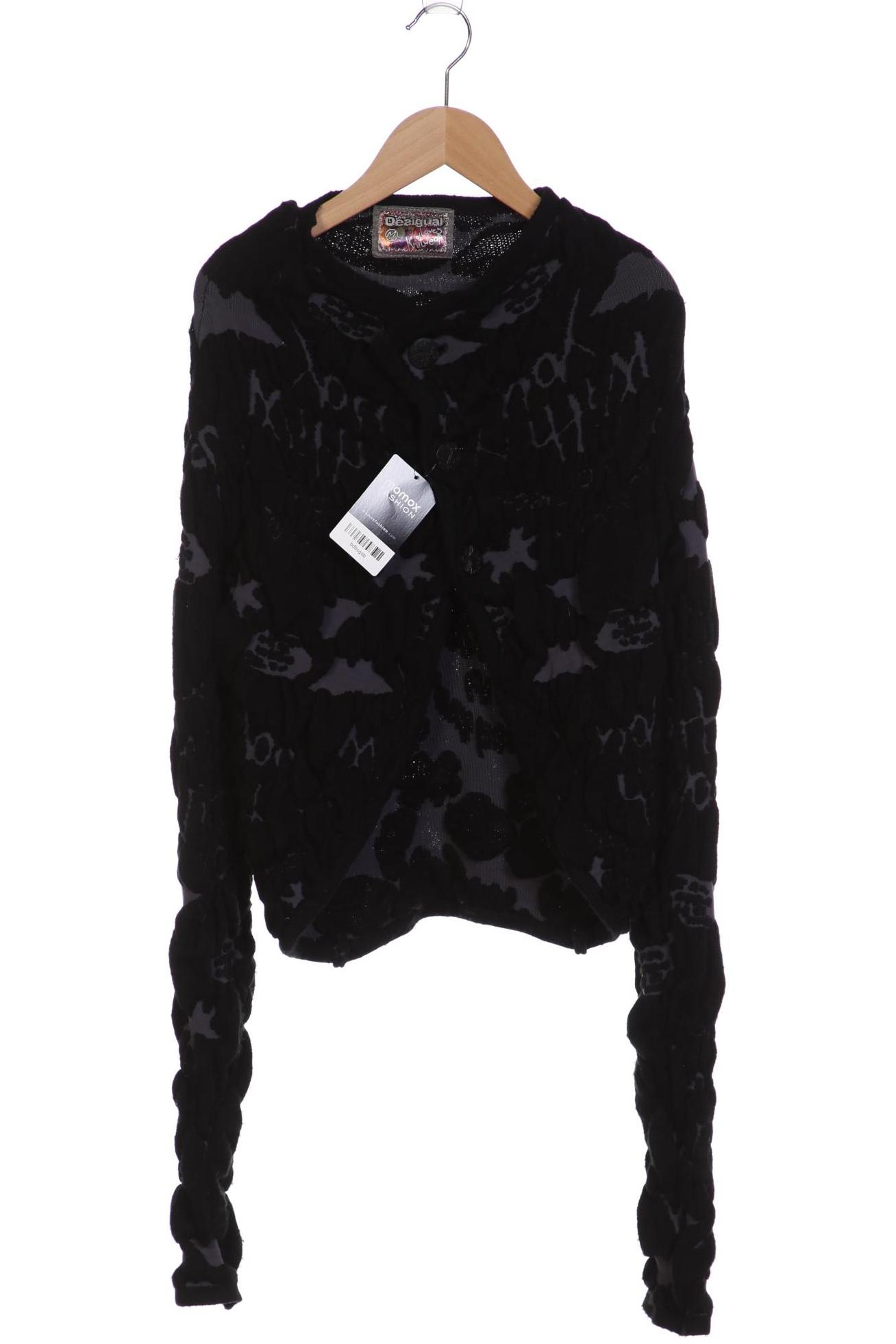 

Desigual Damen Strickjacke, schwarz, Gr. 38
